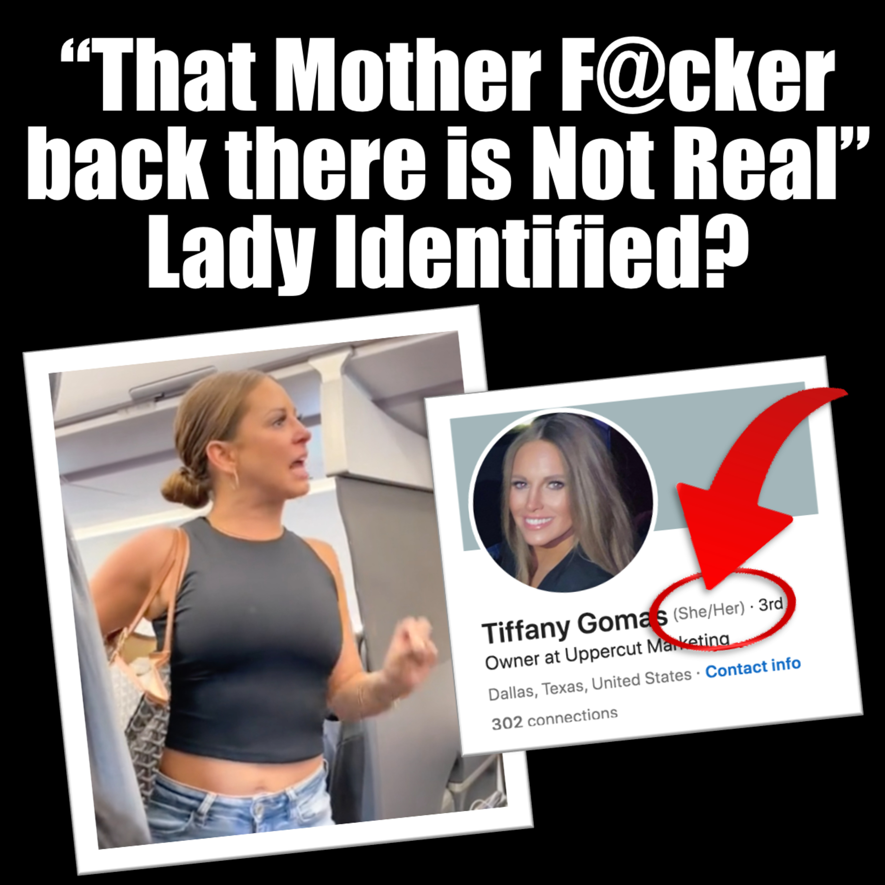 “That Mother F@cker back there is Not Real” Lady Identified? episode artwork