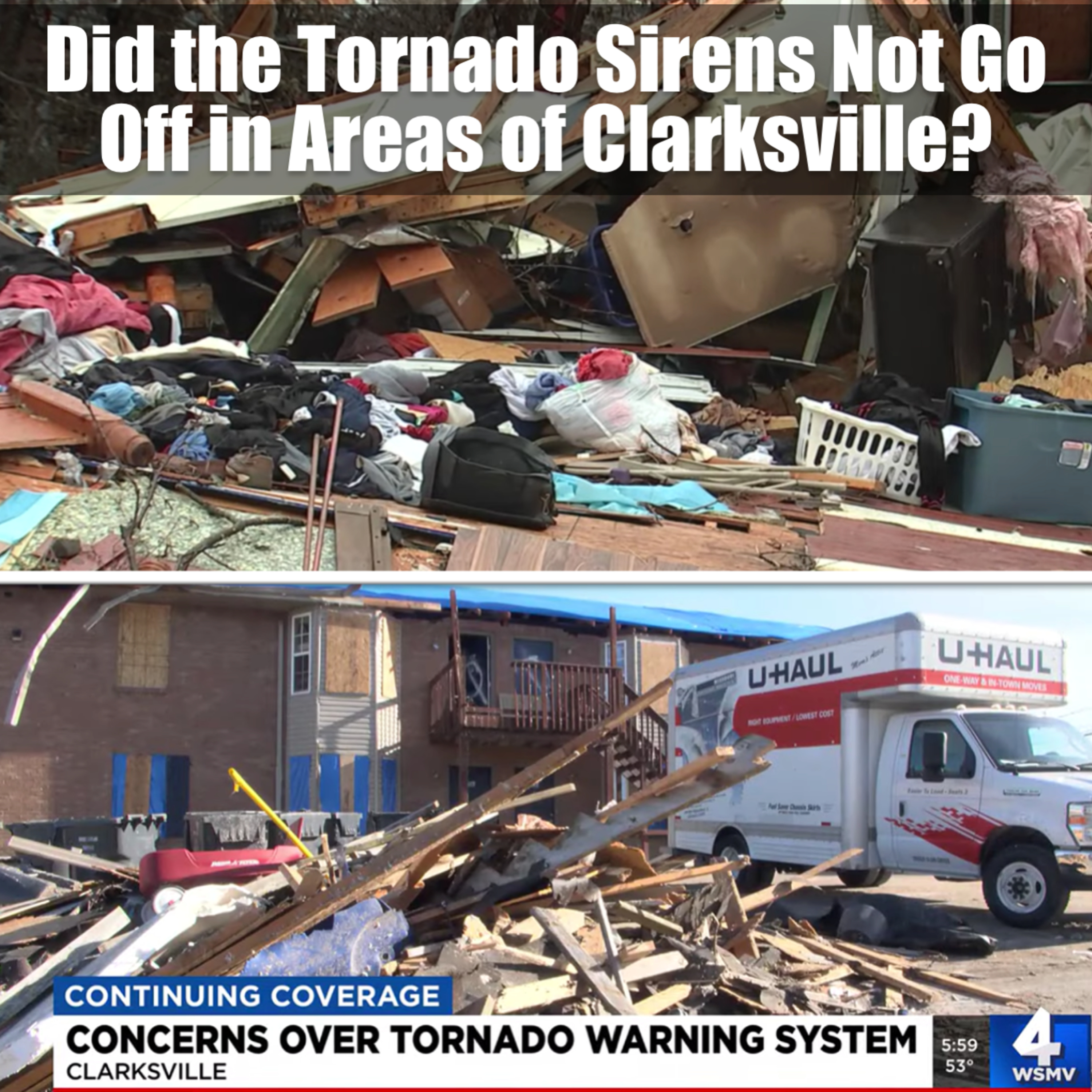 Did the Tornado Sirens Not Go Off in Areas of Clarksville, Tn.? episode artwork