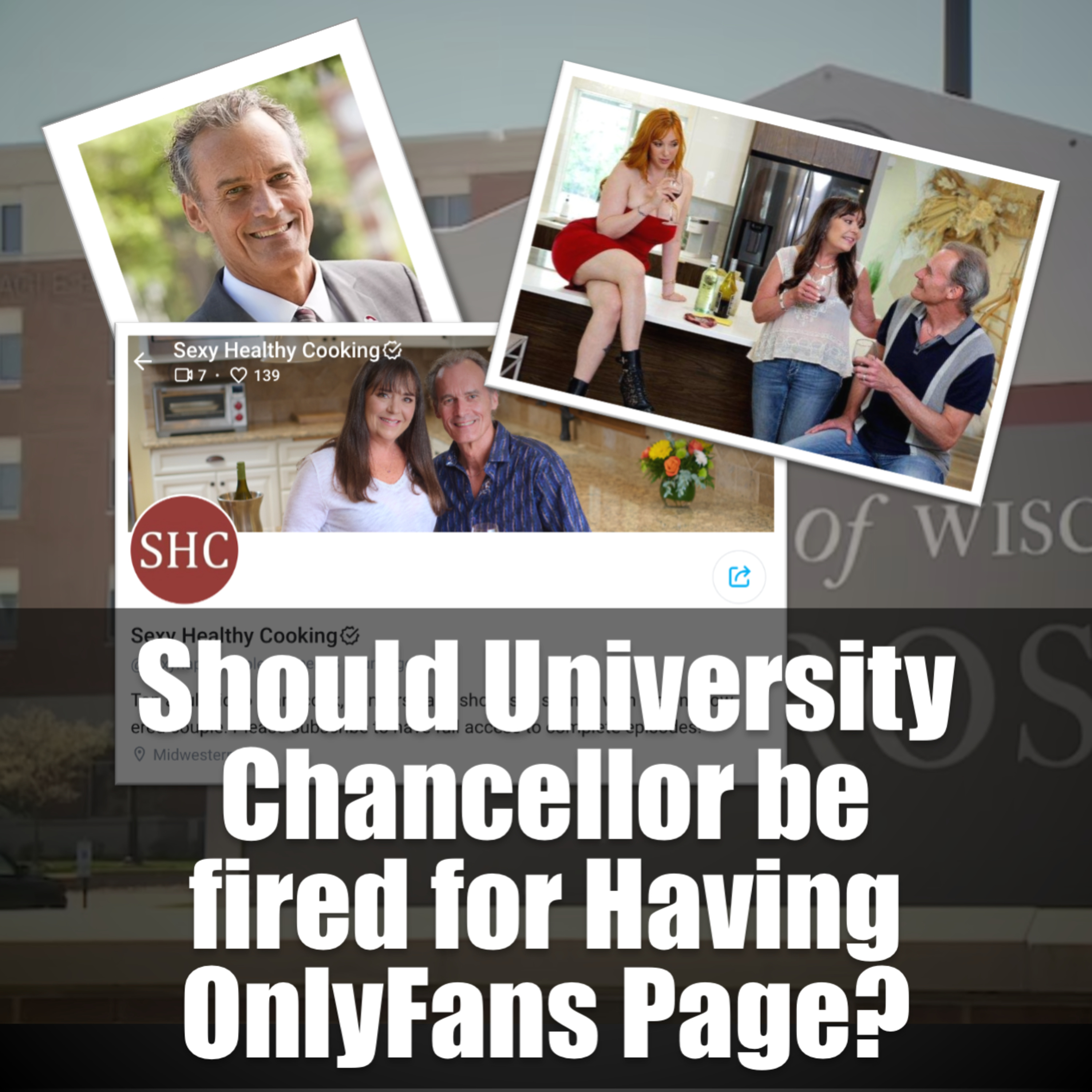 Should University Chancellor be fired for Having OnlyFans Page?  episode artwork