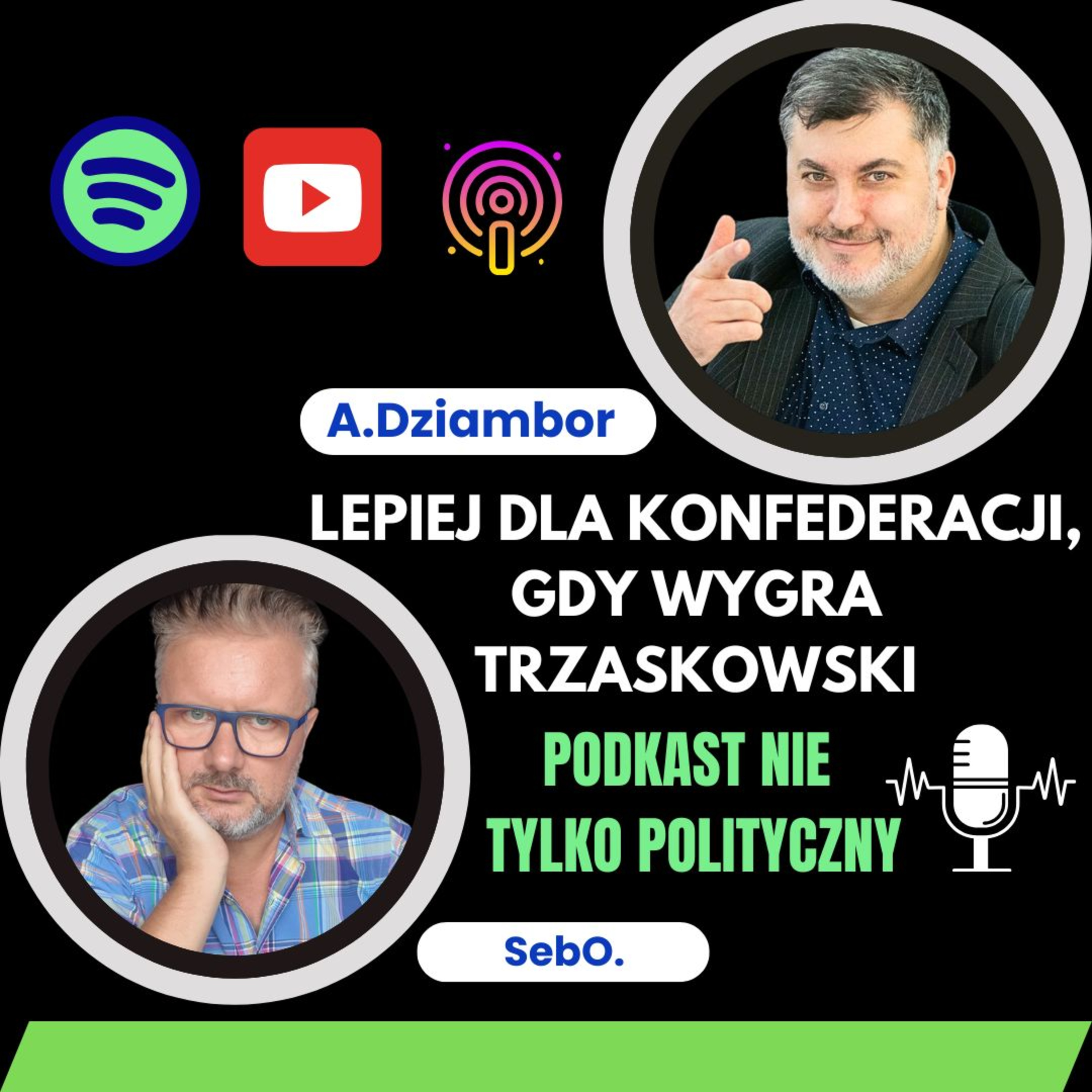 Artur Dziambor - MENTZEN I BRAUN CORAZ BLIŻEJ POJEDNANIA. BOSAK LEPSZY OD MENTZENA, TZRASKOWSKI WYGRA WYBORY.
