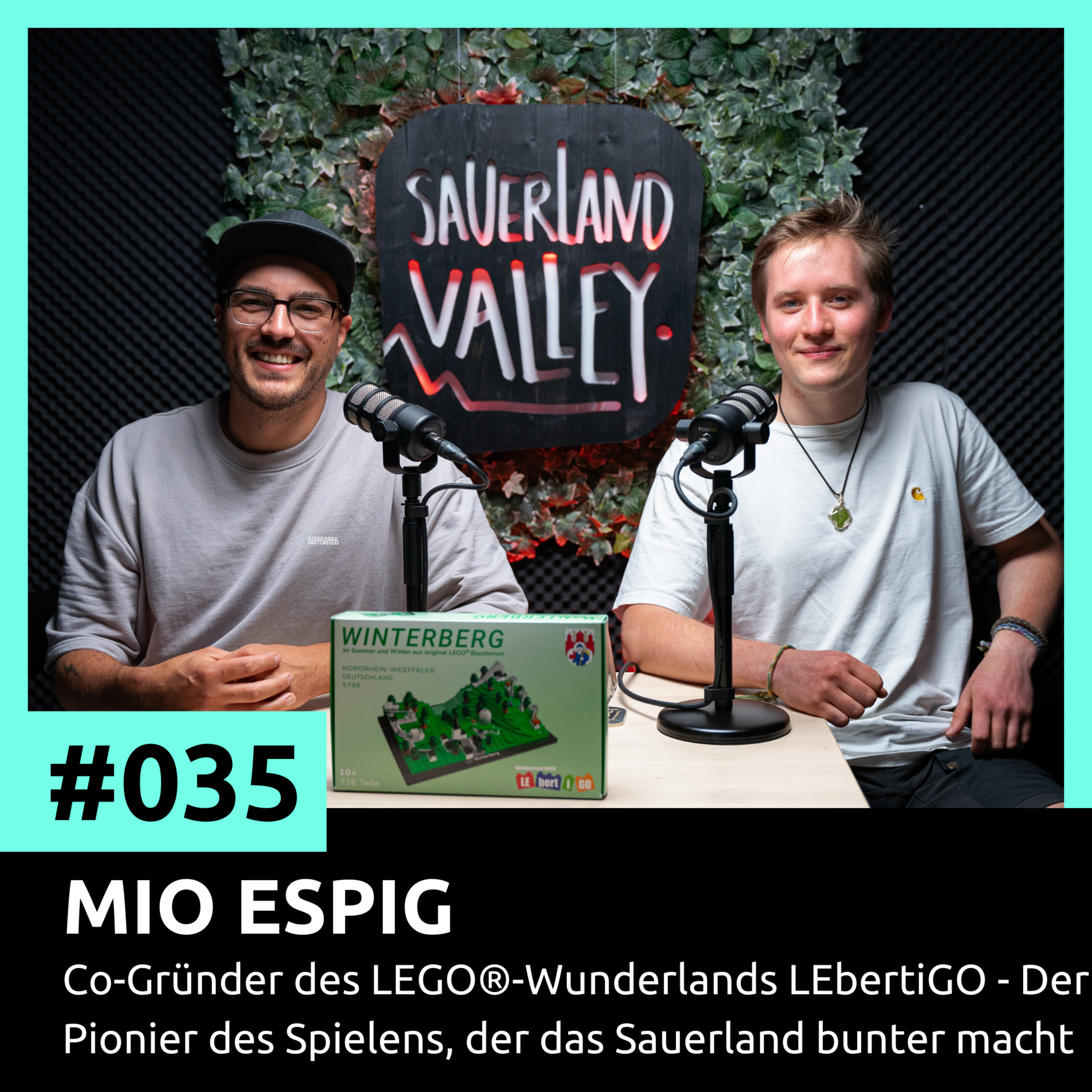 #035 Mio Espig - Co-Gründer des LEGO®-Wunderlands LEbertiGO - Der Pionier des Spielens, der das Sauerland bunter macht