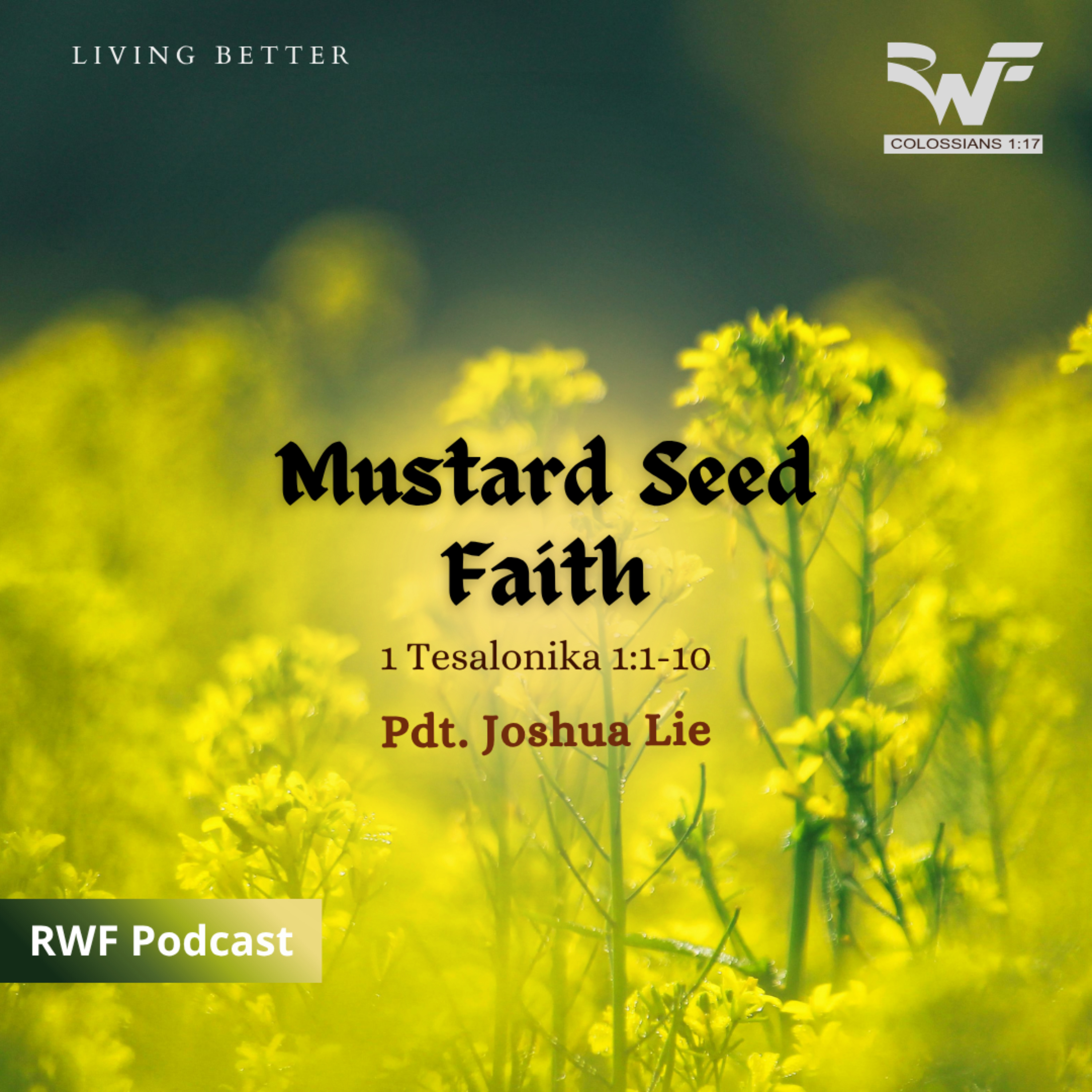 Mustard Seed Faith (Pdt. Joshua Lie)  episode artwork