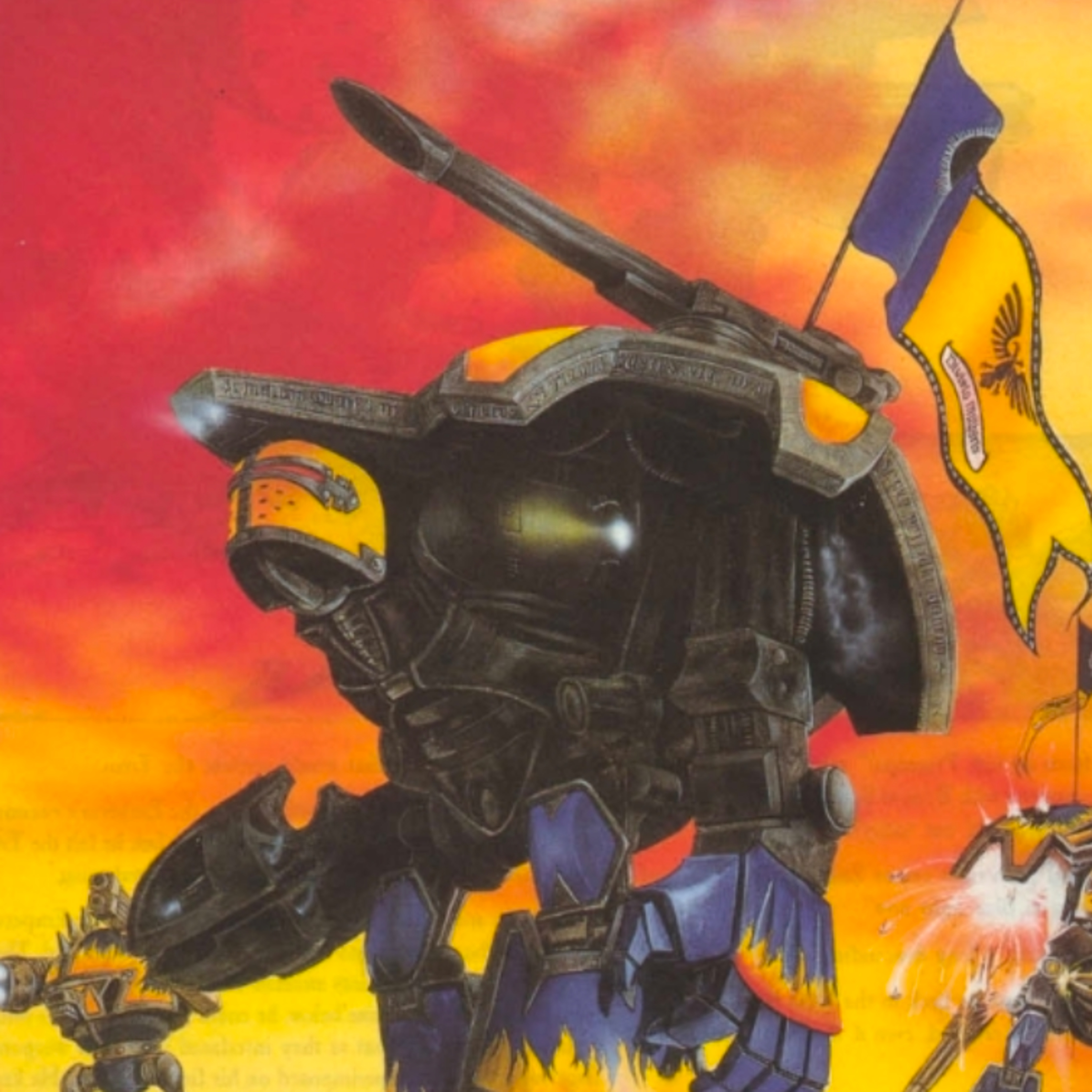 Episode 72: 4 Year Anniversary Special. The Fiction of Adeptus Titanicus and Epic Space Marine, 1st Edition.