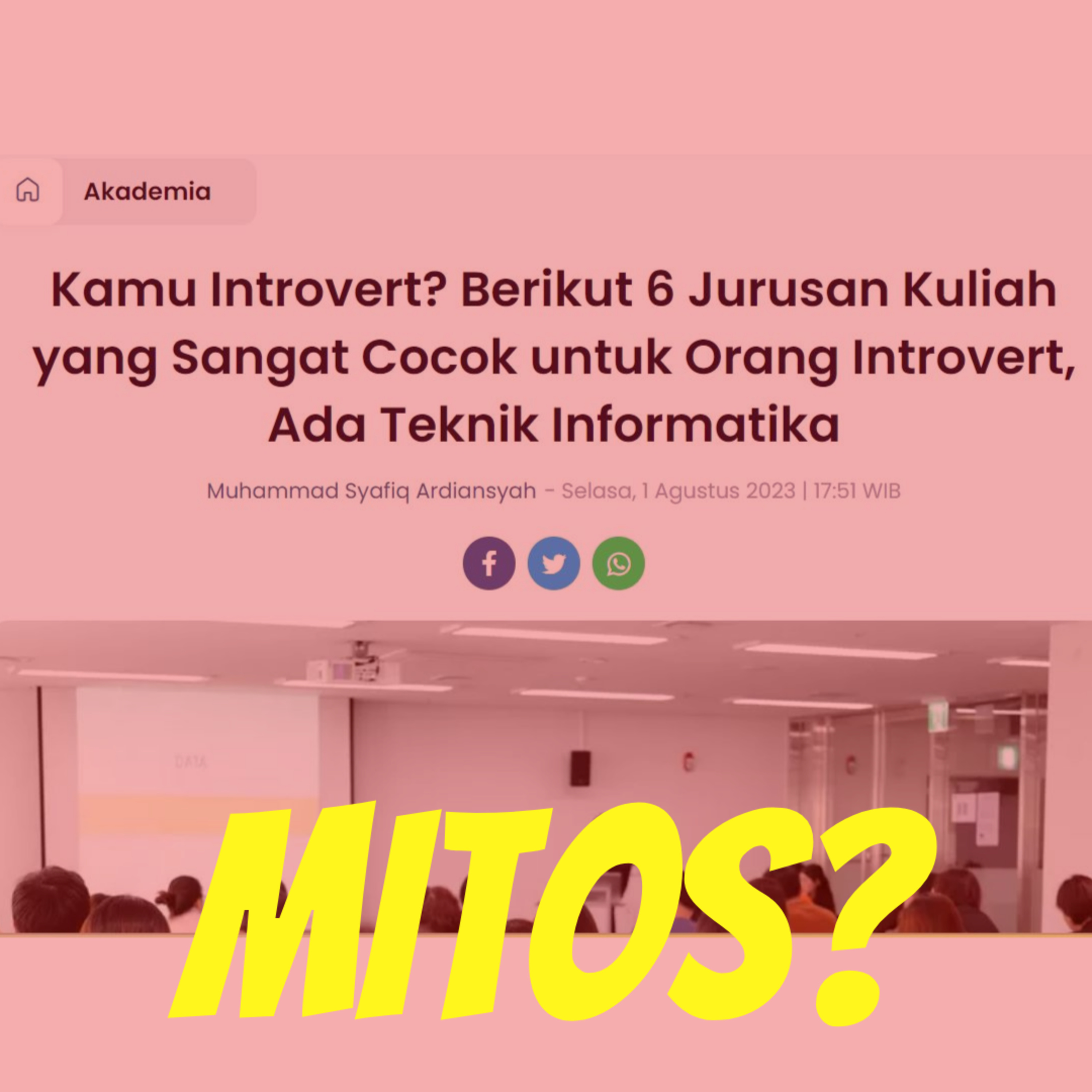 162. "Mitos Terpecahkan: Introvert Bukan Hanya untuk Pekerjaan Tertentu!" episode artwork