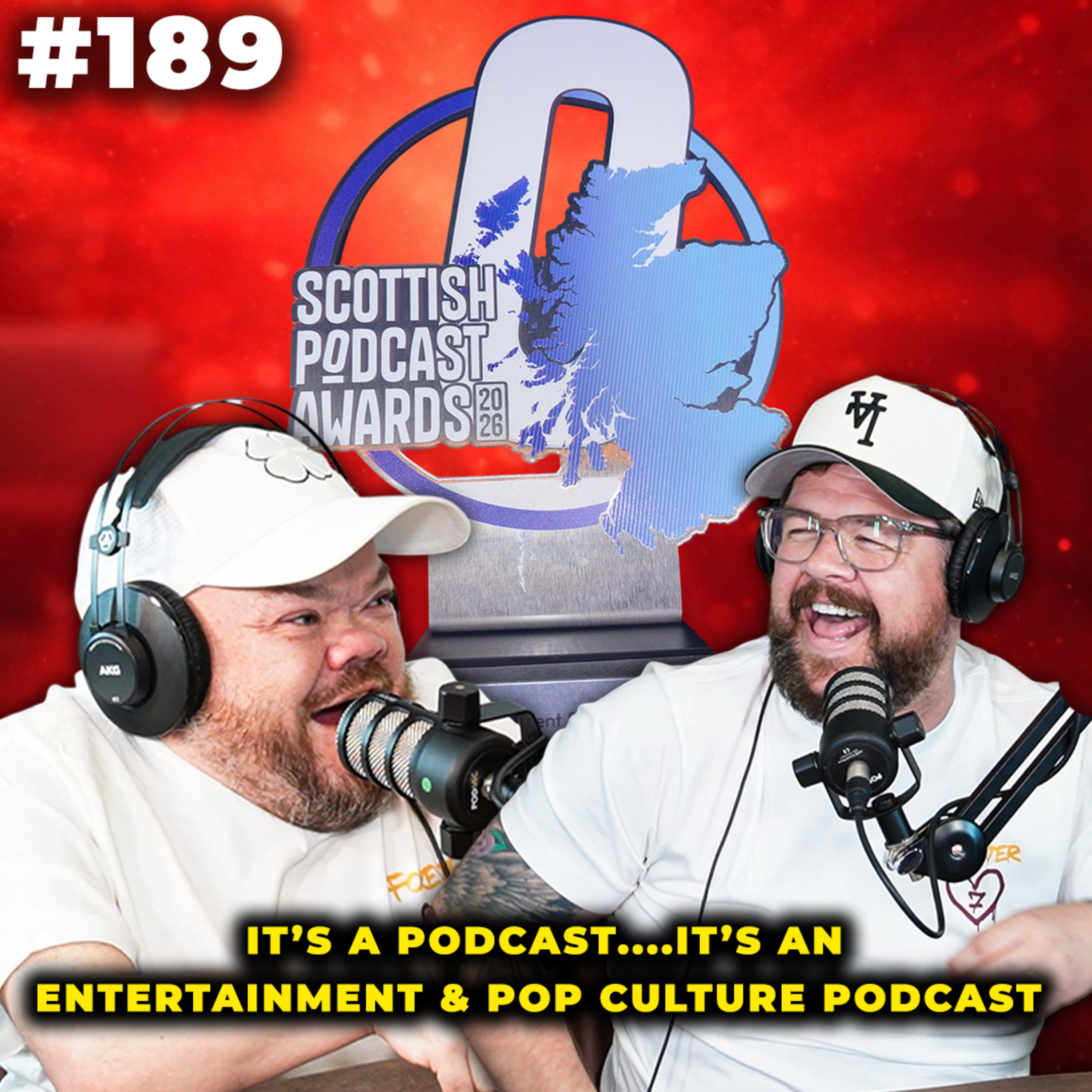 A Pint and Two Shots #189 It's A Podcast....It's An Entertainment & Pop Culture Podcast