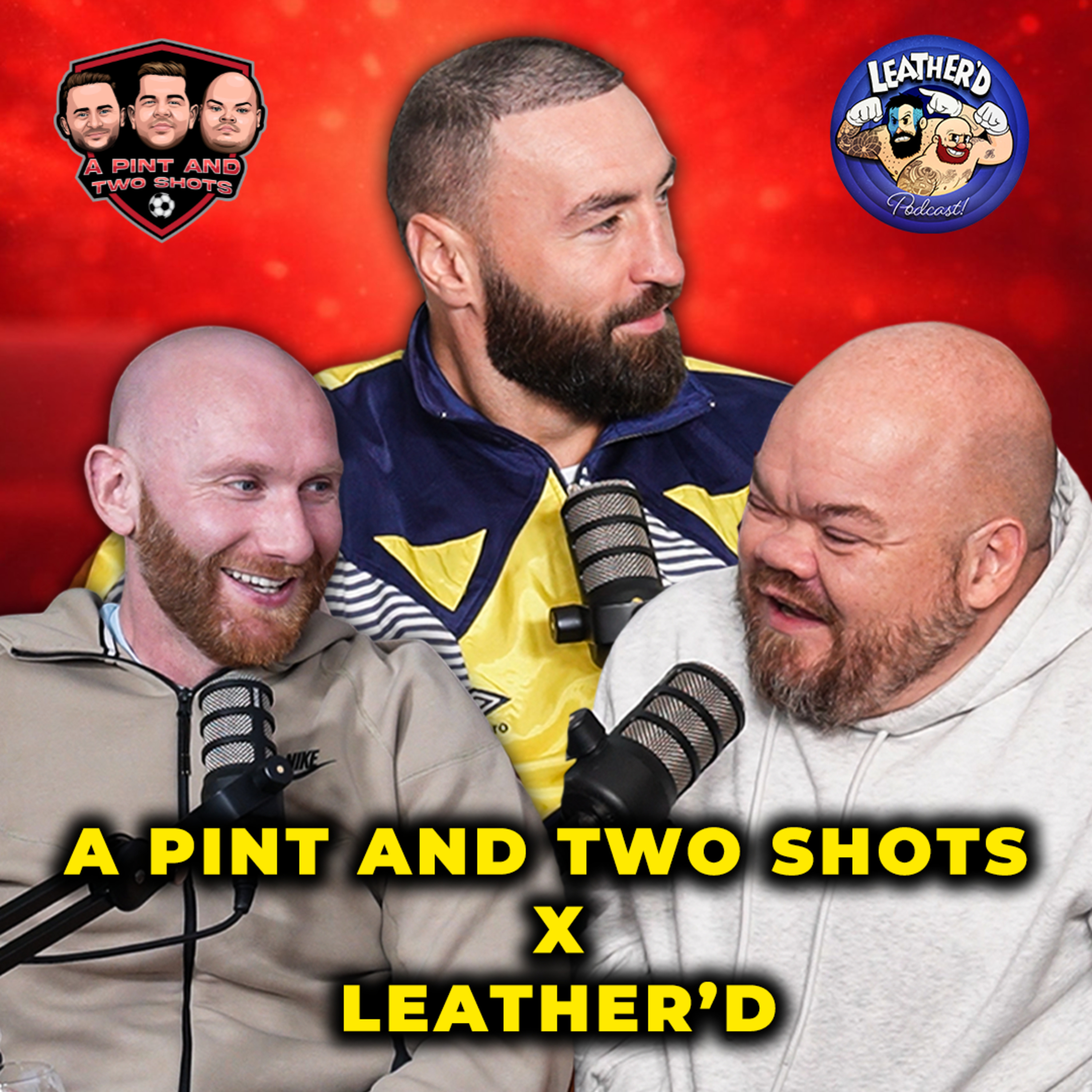 A Pint And Two Shots X Leather'd