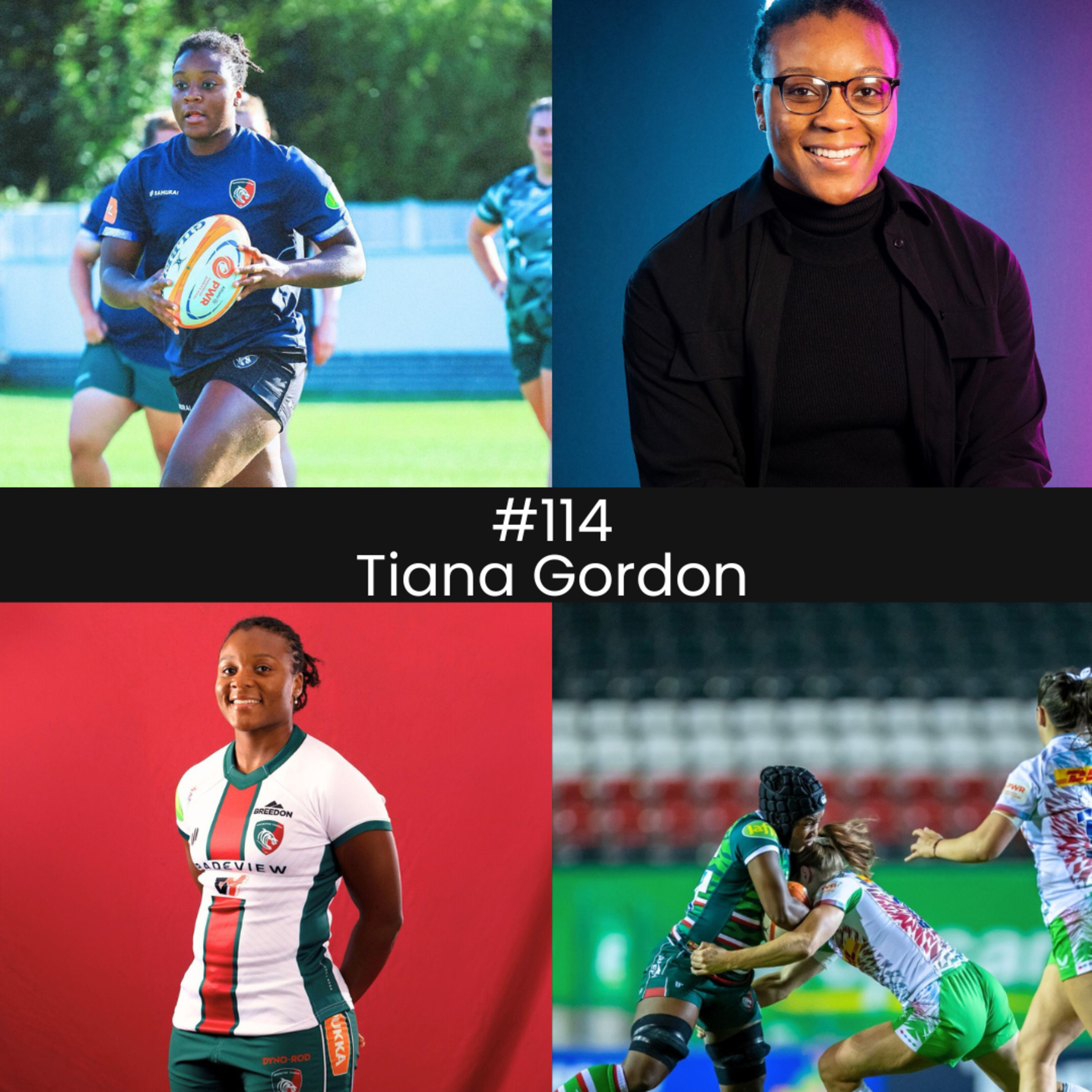 E114 - Tiana Gordon. From swimming to rugby and beyond...finding a path through sport episode artwork