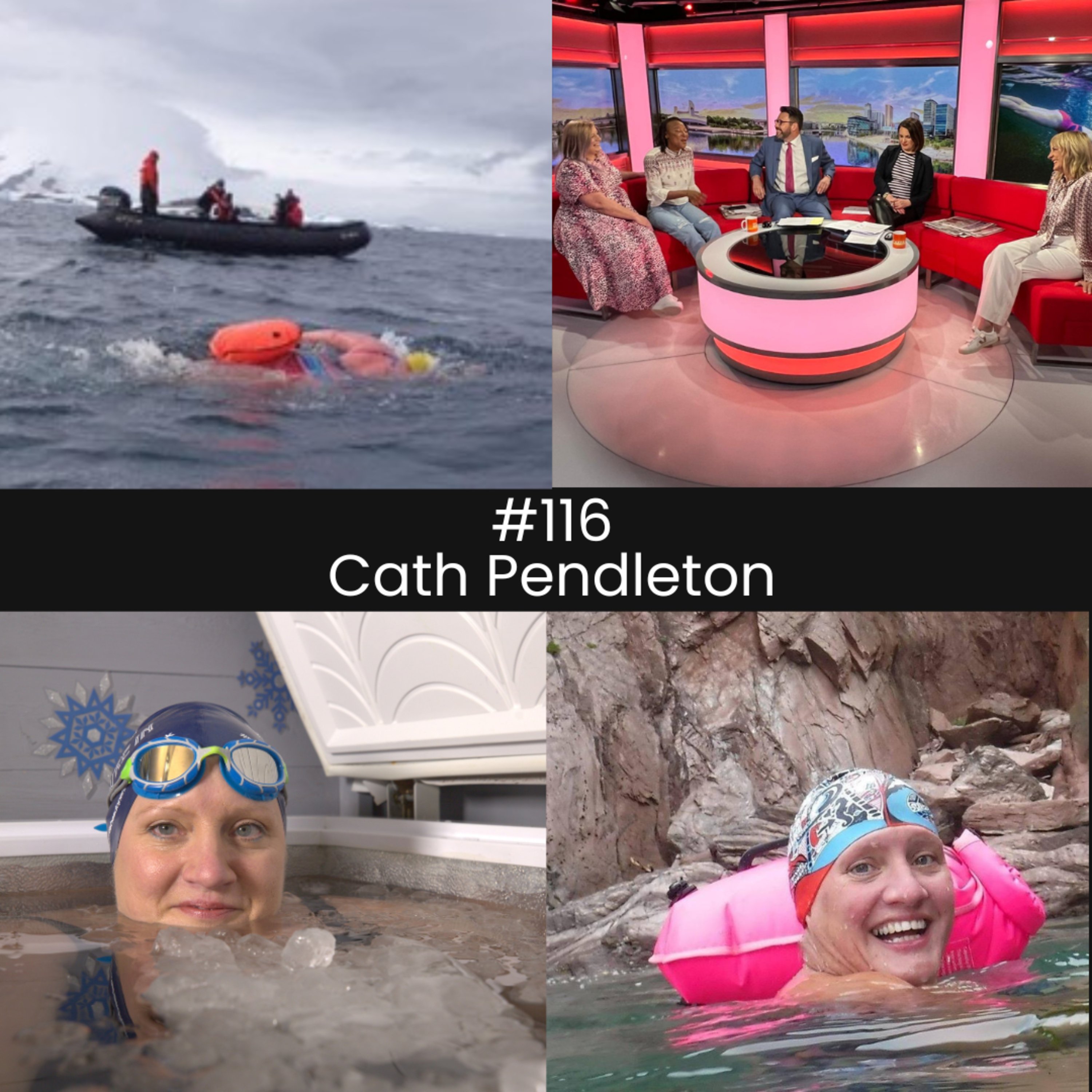 E116 Cath Pendleton. Breaking the Ice: in conversation with the Merthyr Mermaid episode artwork