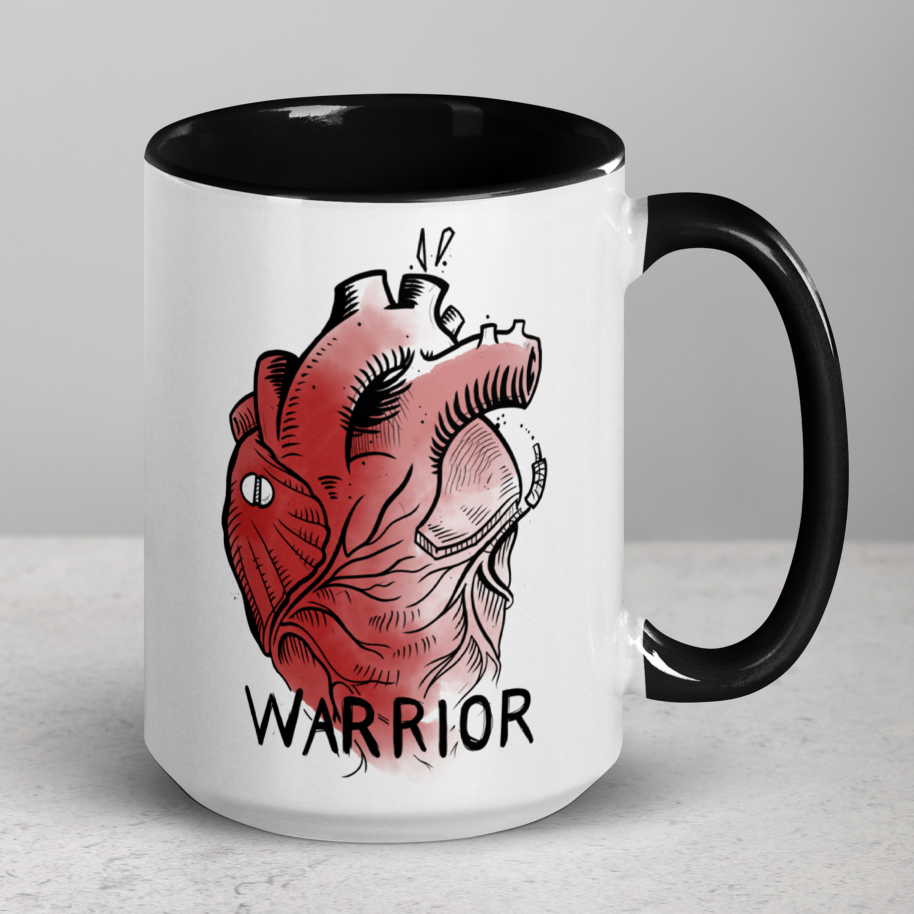 Anatomically Correct Heart Warrior Mug (FOR SURVIVORS) episode artwork