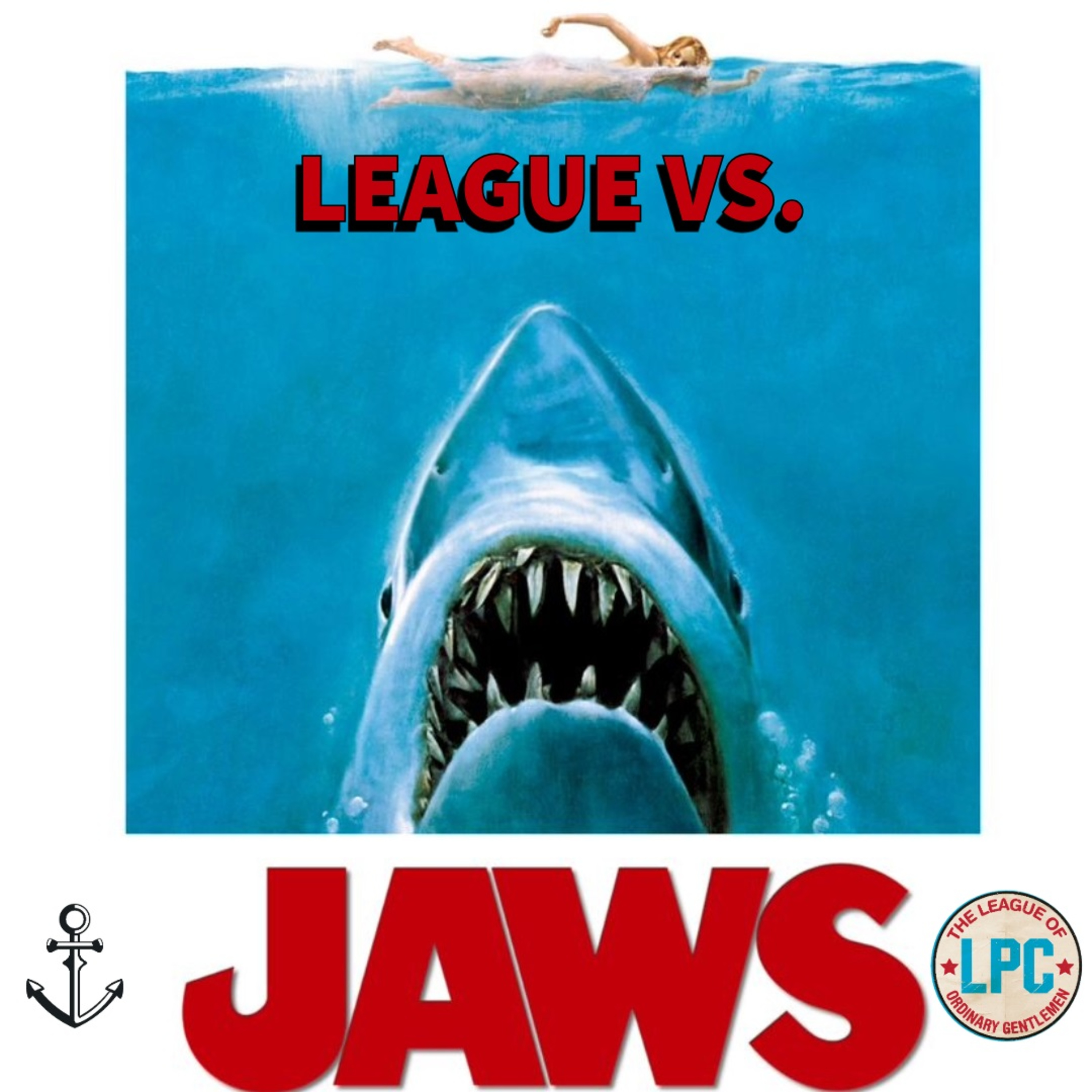 League of Ordinary Gentlemen Podcast Episode #510 - The Directors Series - Steven Spielberg's Jaws episode artwork