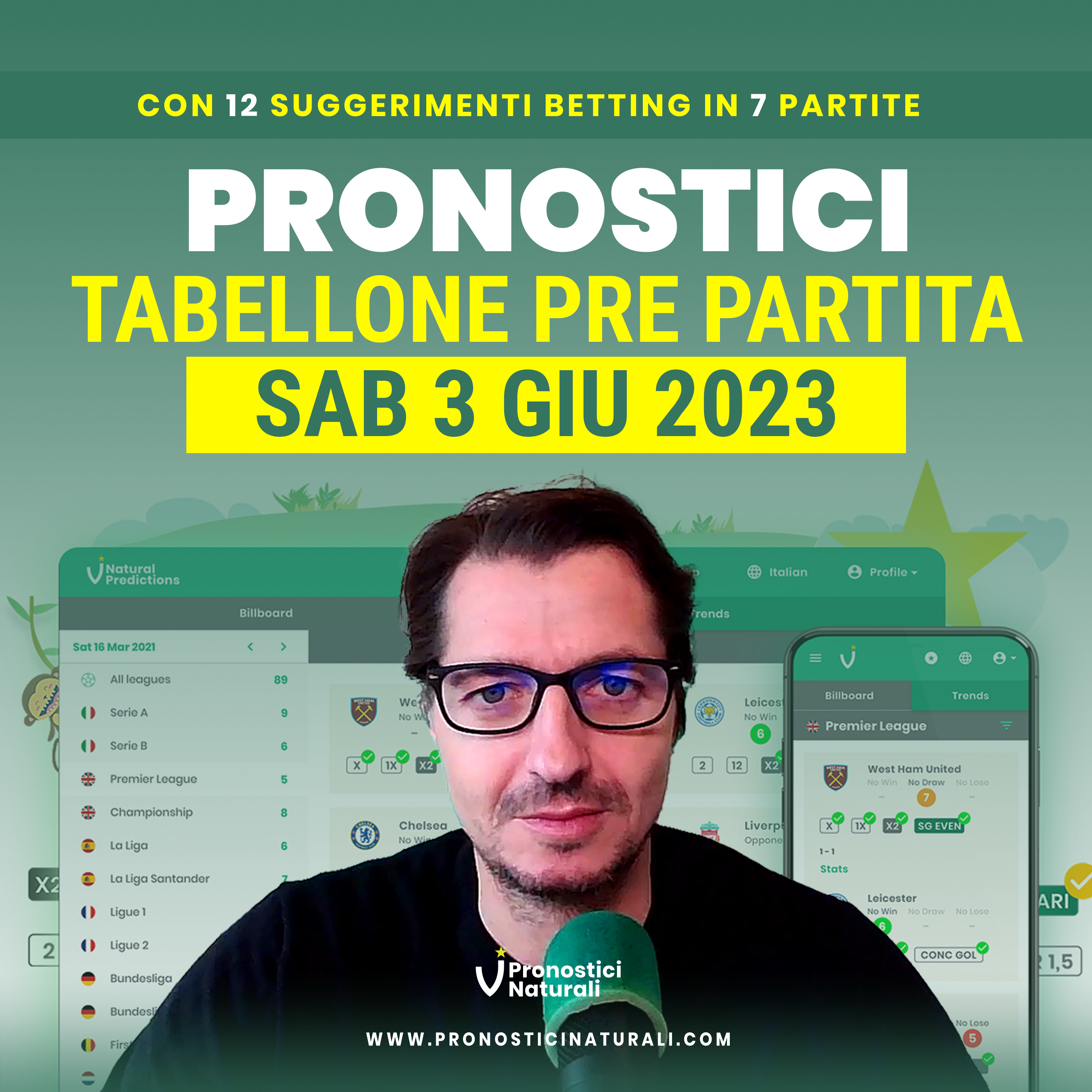 Ultima stagione 2022/23! 12 Suggerimenti Scommesse Calcio in 7 Partite, tutti i Pronostici di Sabato episode artwork