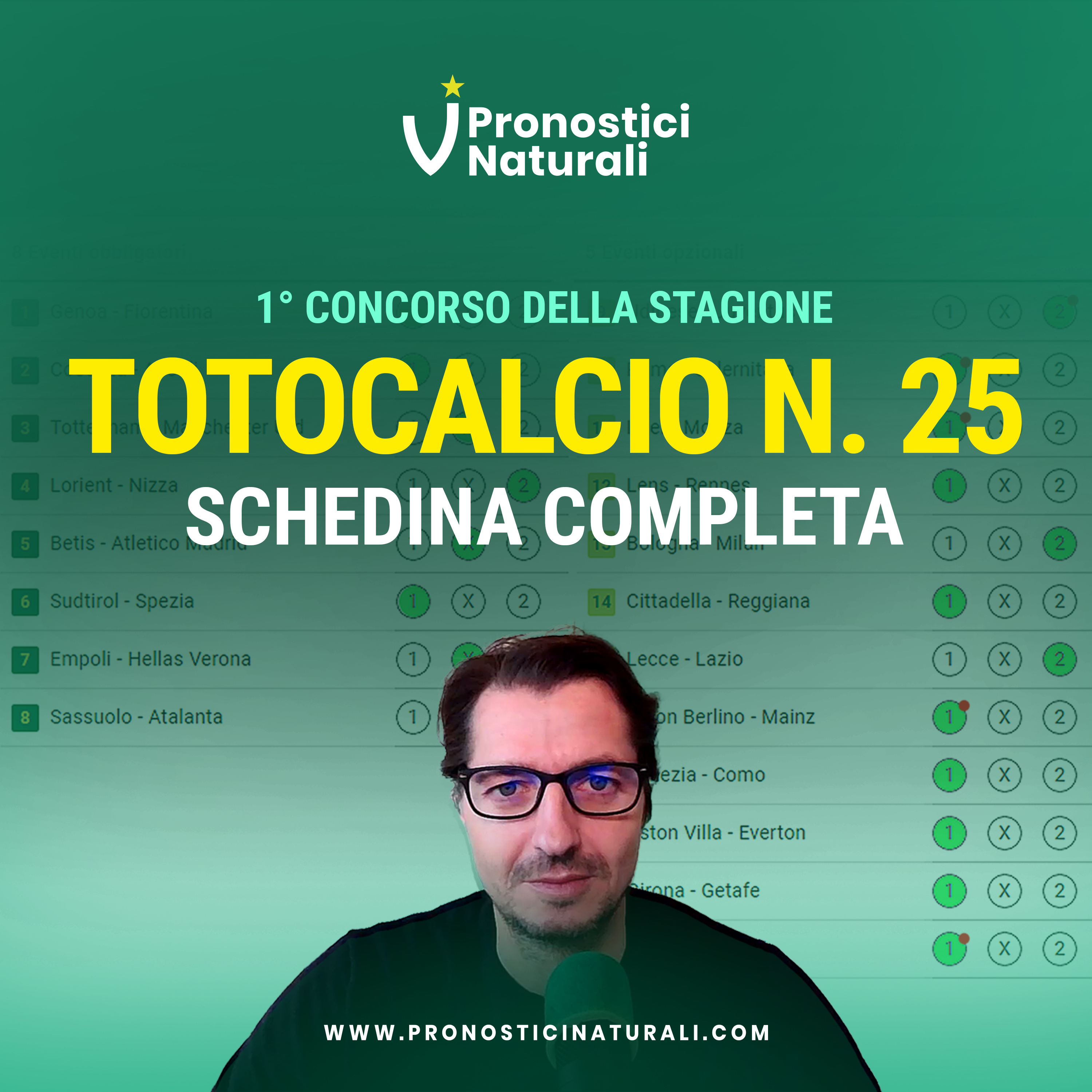 PRIMO Totocalcio stagione 23/24! Tutti i Pronostici in Schedina, ci si prova subito! episode artwork