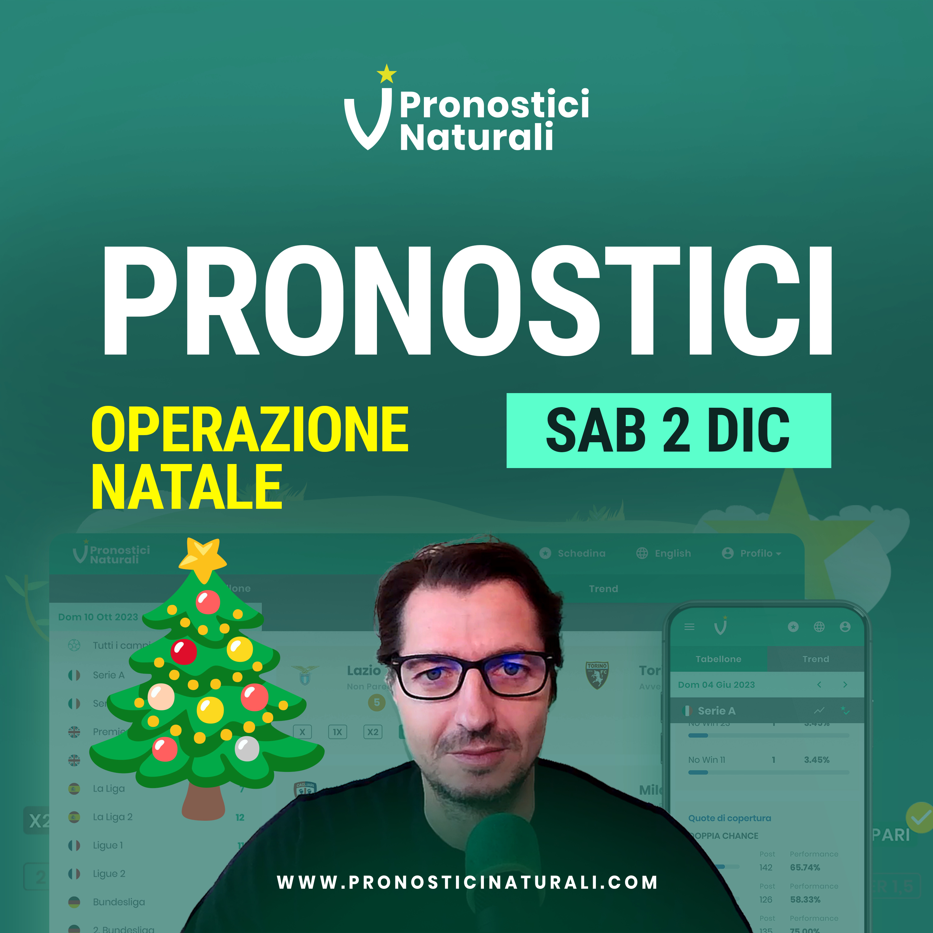 Regali Natali a spese del bookmaker? Proviamoci! Analisi e Suggerimenti Pronostici Naturali domani episode artwork