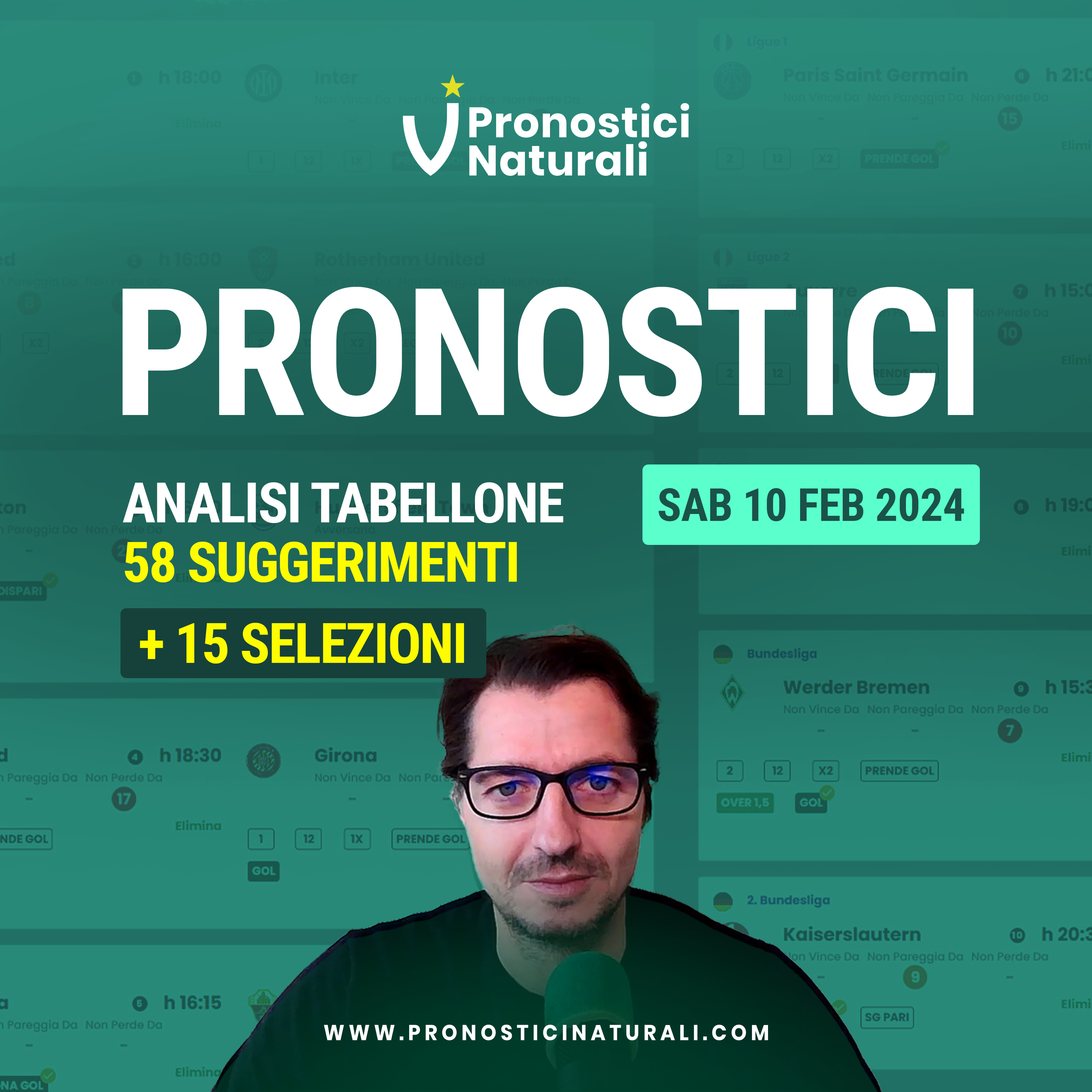 Pronostici Calcio ⚽ Domani 58 Suggerimenti ✔️Scommesse + 15 Selezioni Campionati Italia Europa episode artwork