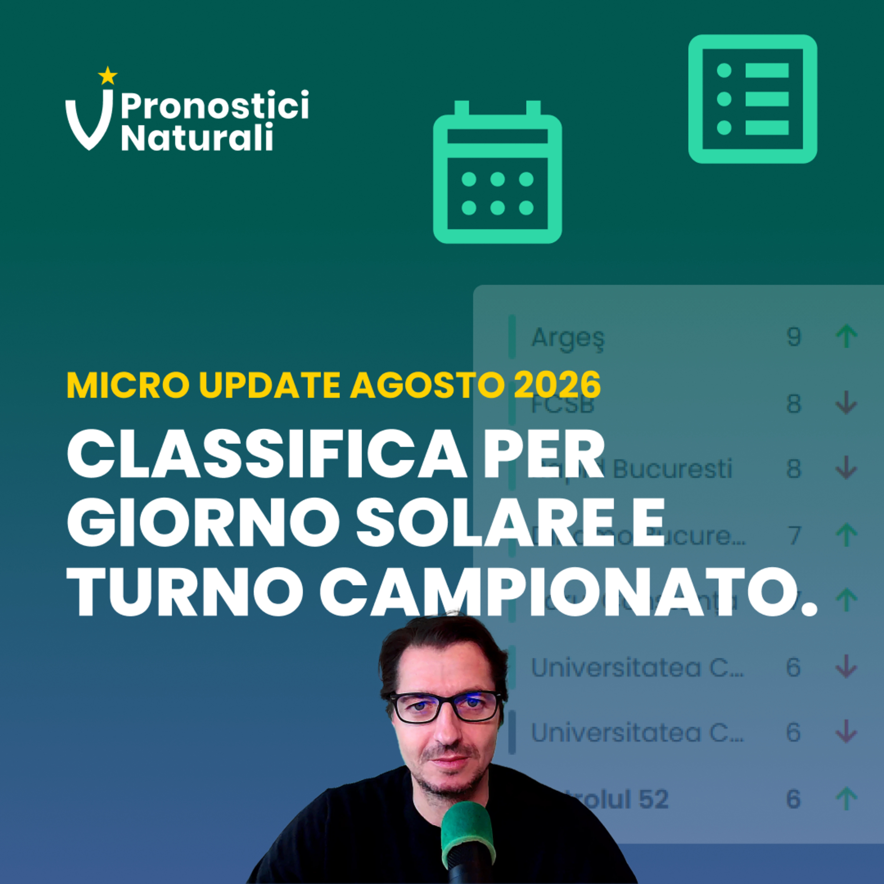 [Micro Update] Grafici Bet Tracking e Andamento, Classifiche per giornata di campionato episode artwork