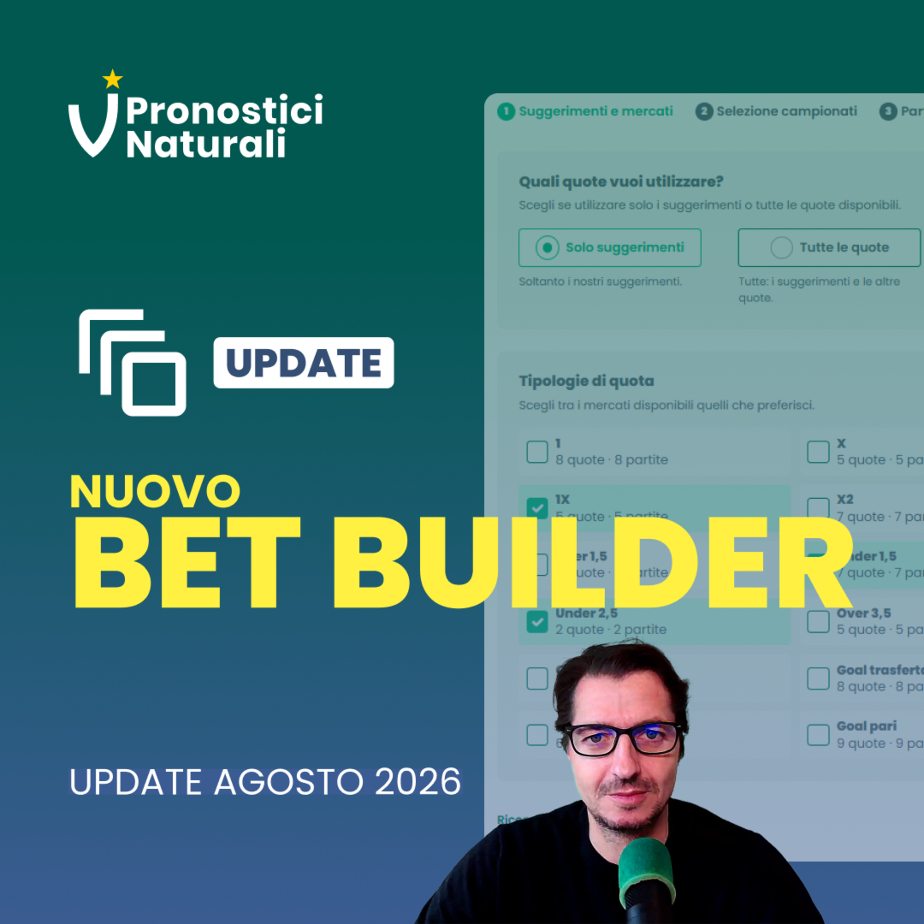 [Update] Scopri il nuovo Bet Builder: tante nuove opzioni per generare schedine personalizzate episode artwork