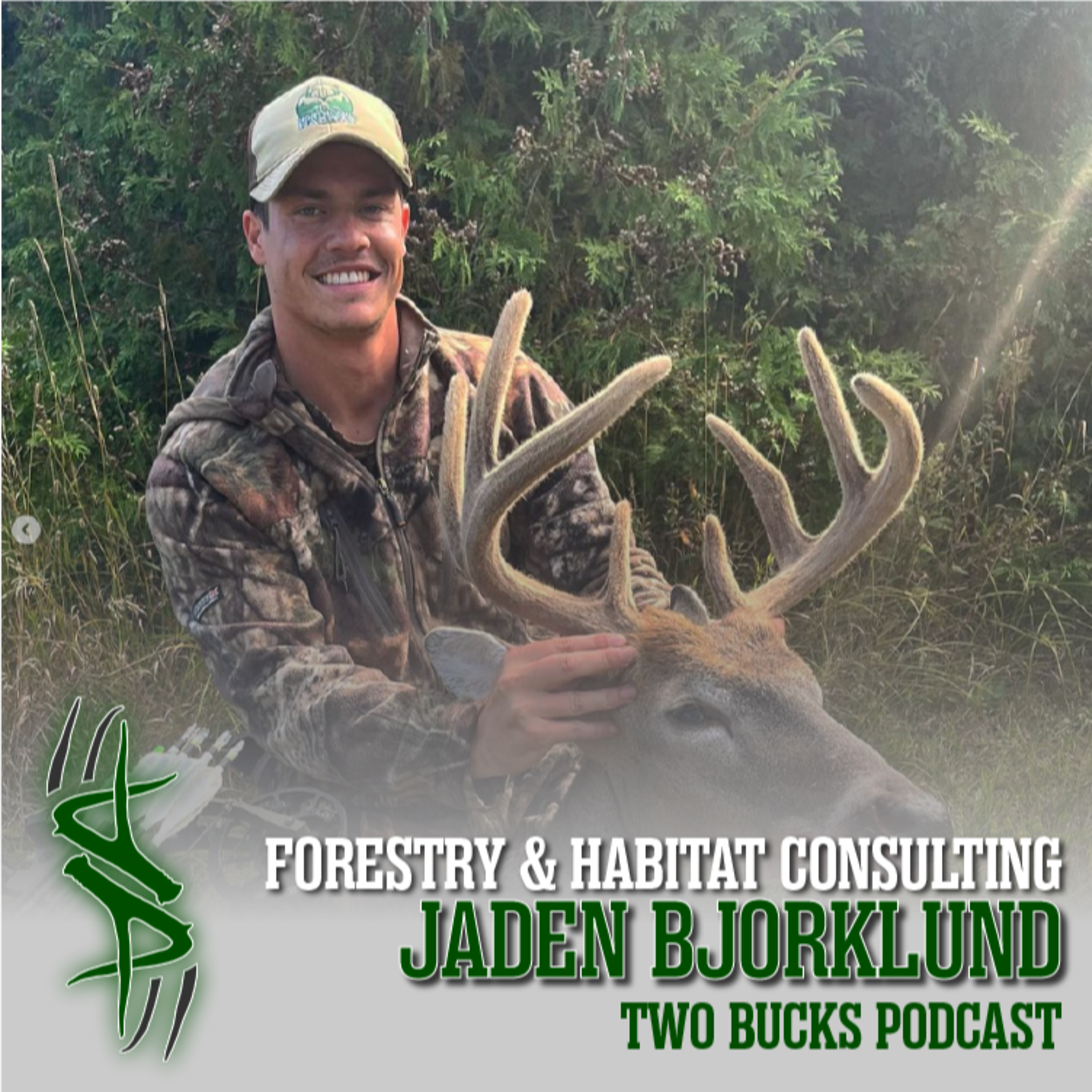 Forestry and Habitat Consulting w/ Jaden Bjorklund |Two Bucks Podcast #120 episode artwork
