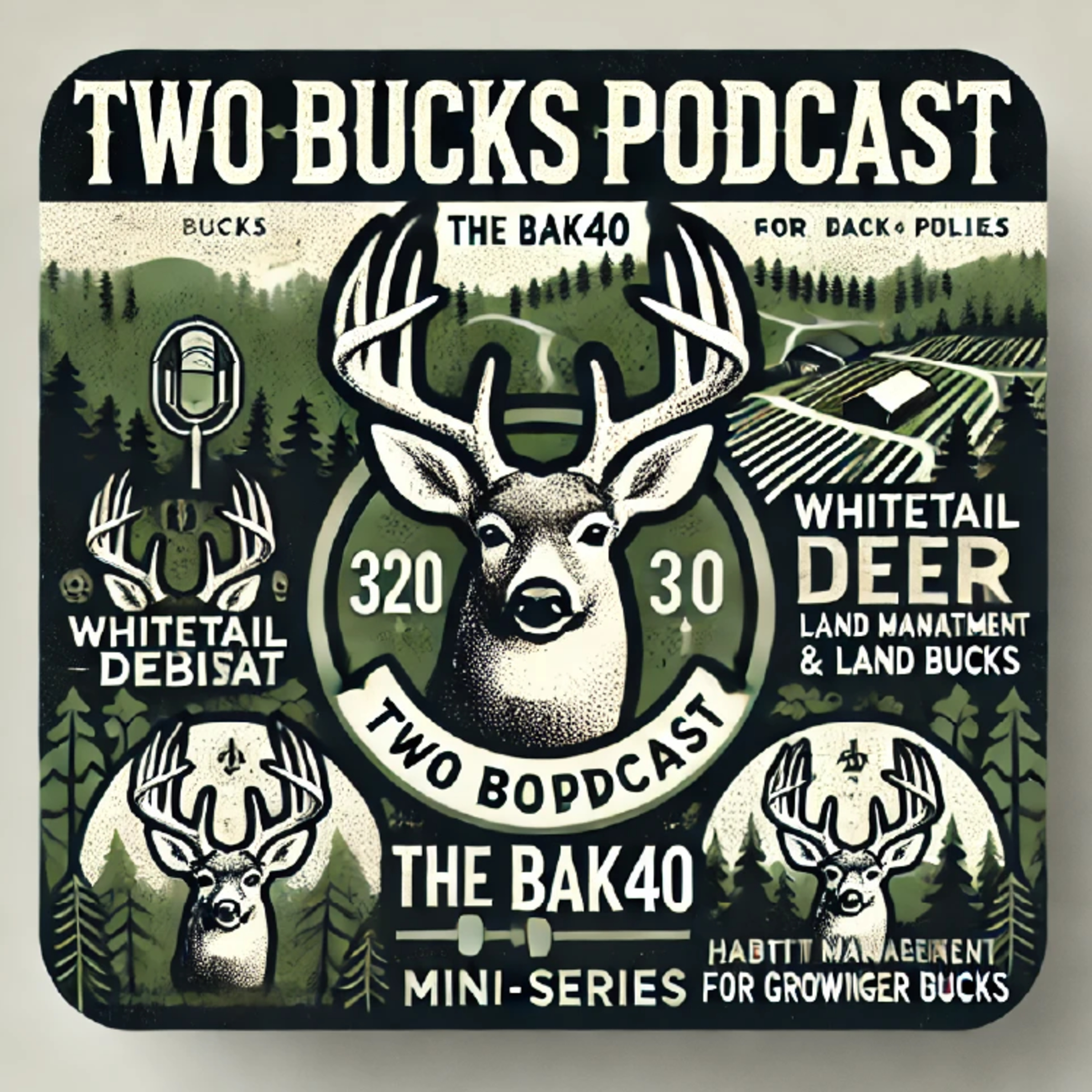 BAK40 Series – Difficult Acres w/ Jaden Bjorklund |Two Bucks Podcast #136 episode artwork