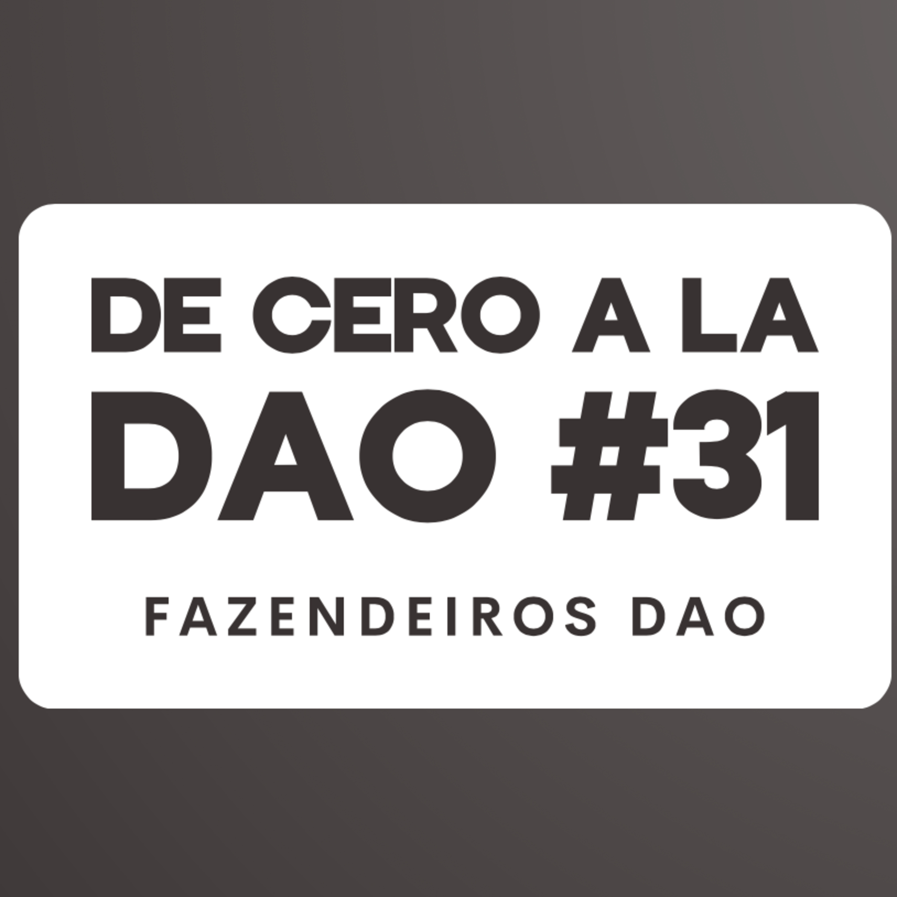 De cero a la DAO