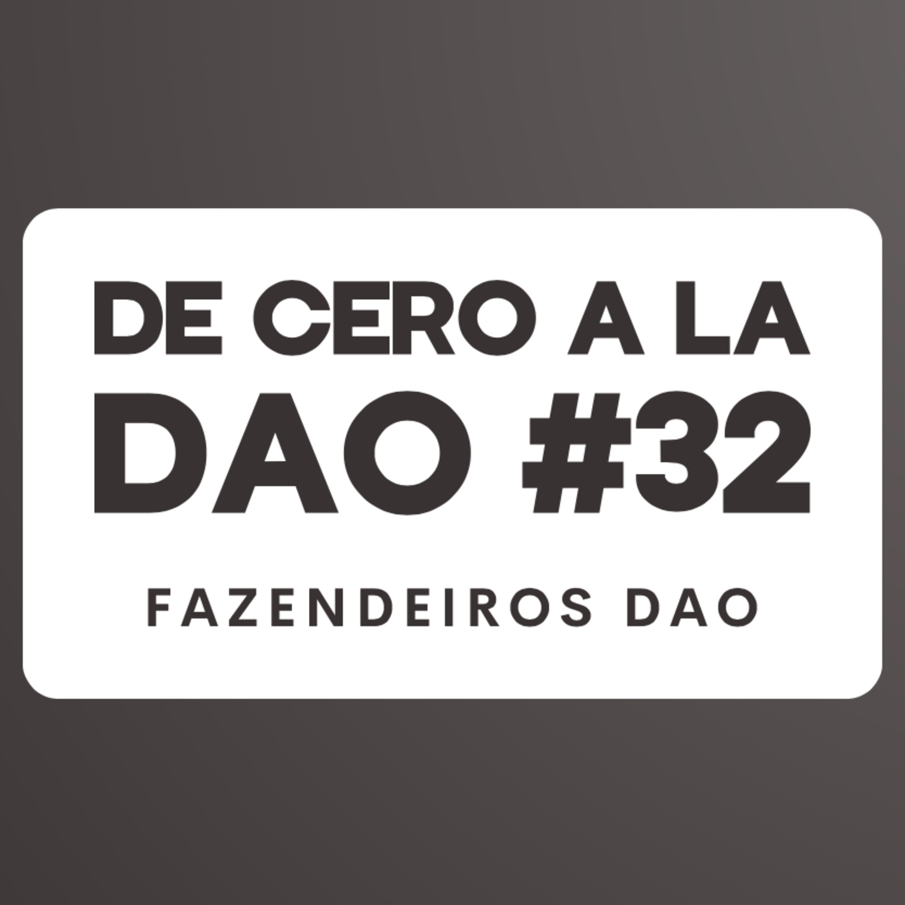 De cero a la DAO