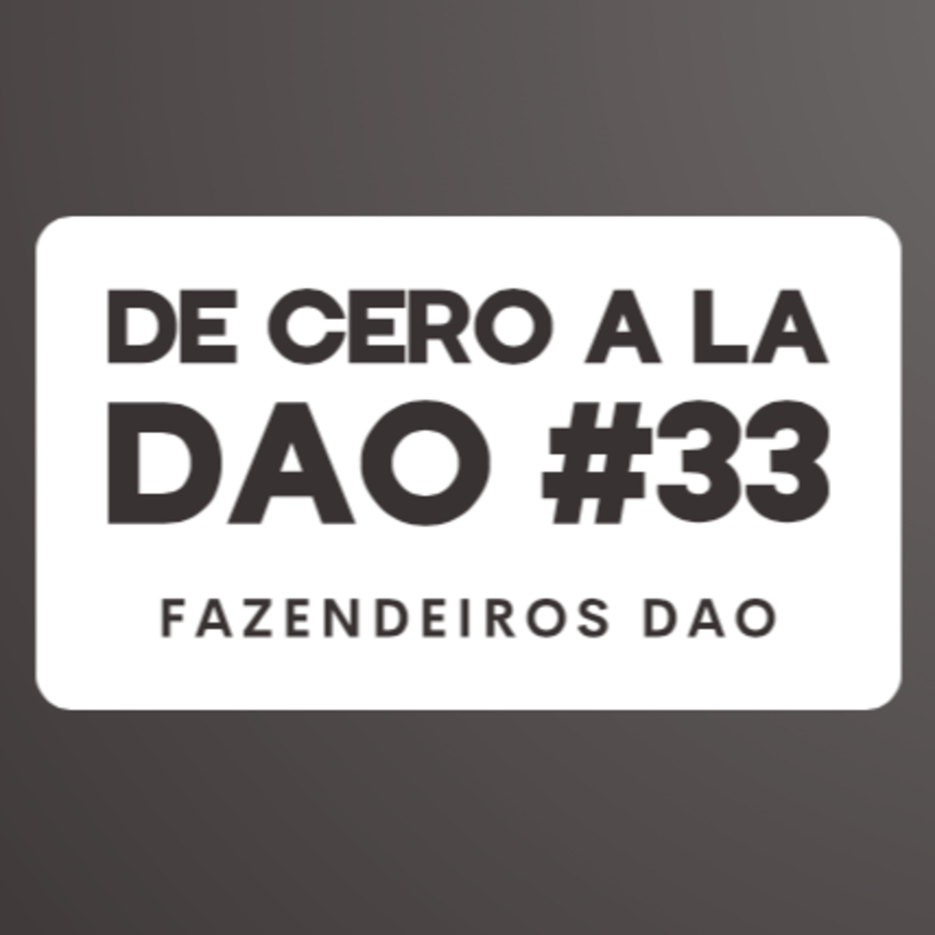 De cero a la DAO
