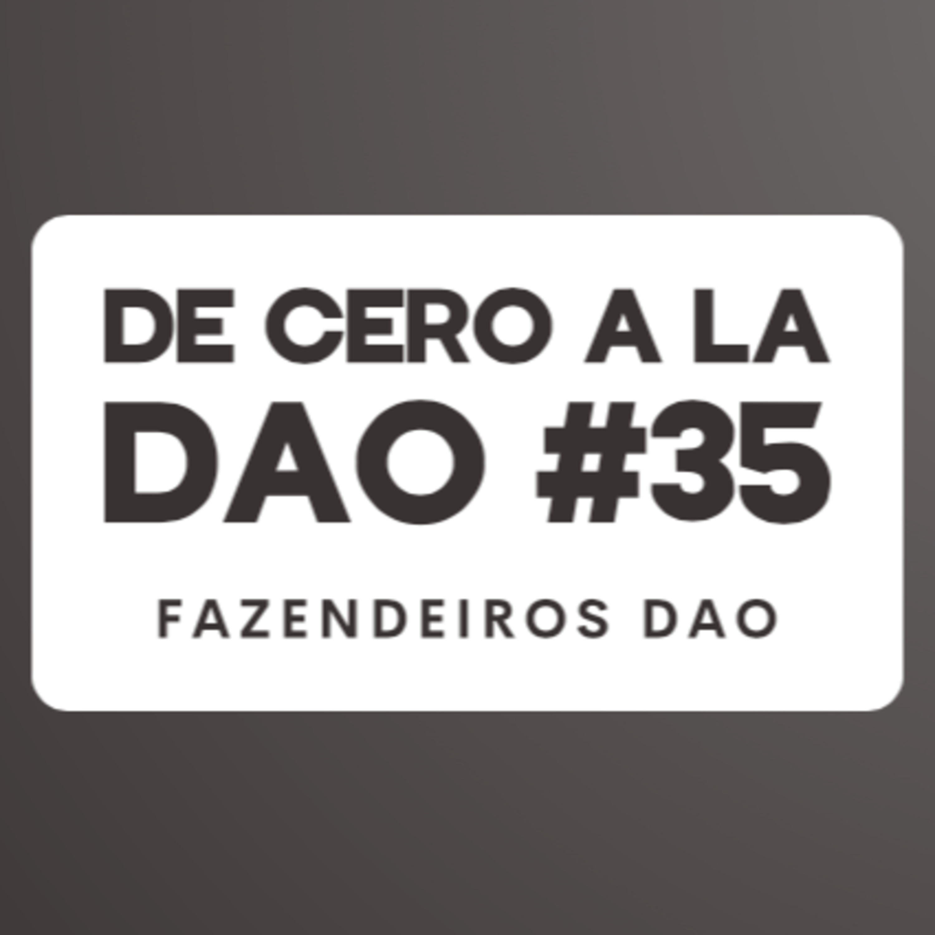 De cero a la DAO
