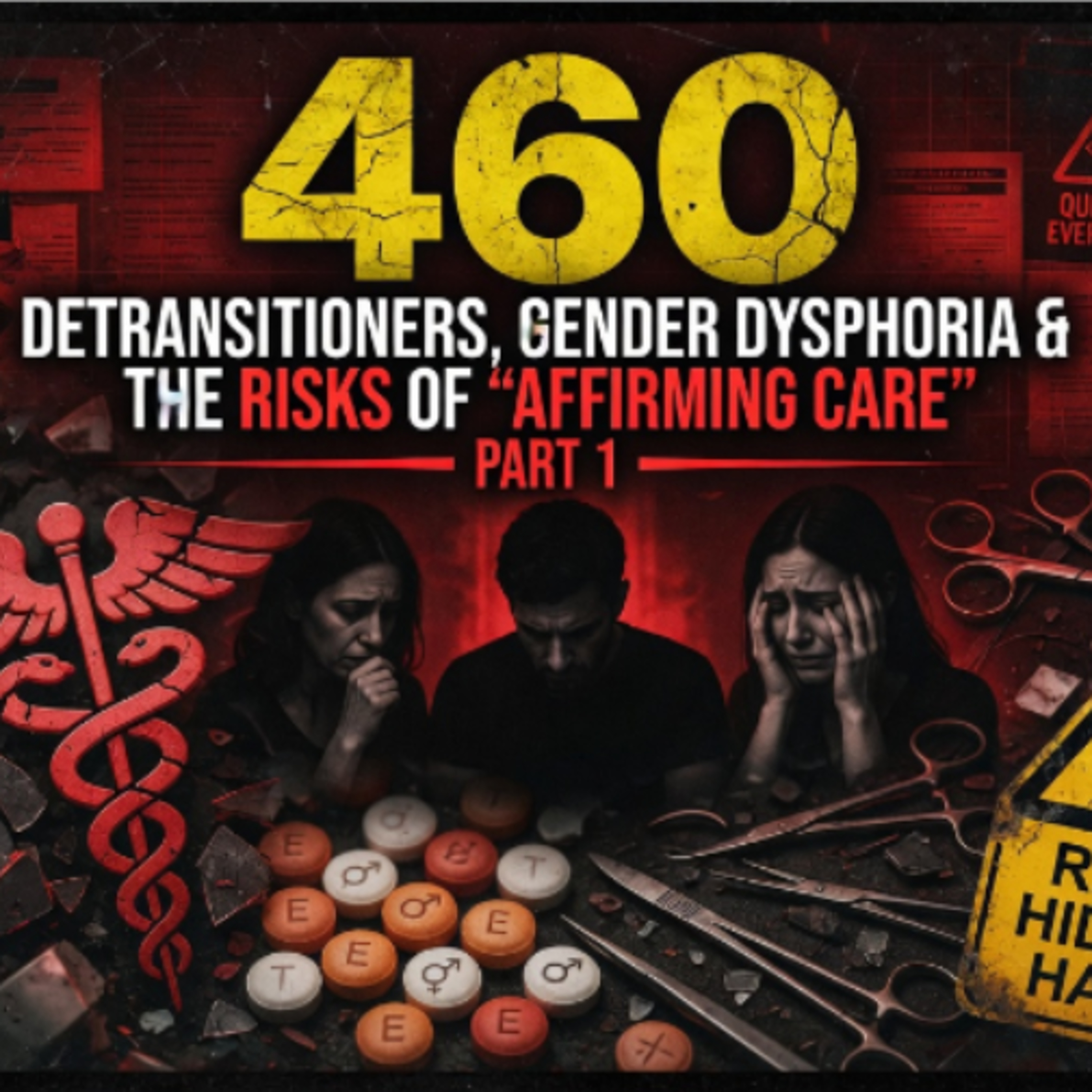#460 Detransitioners, Gender Dysphoria & the Risks of “Affirming Care” | Part 1 episode artwork