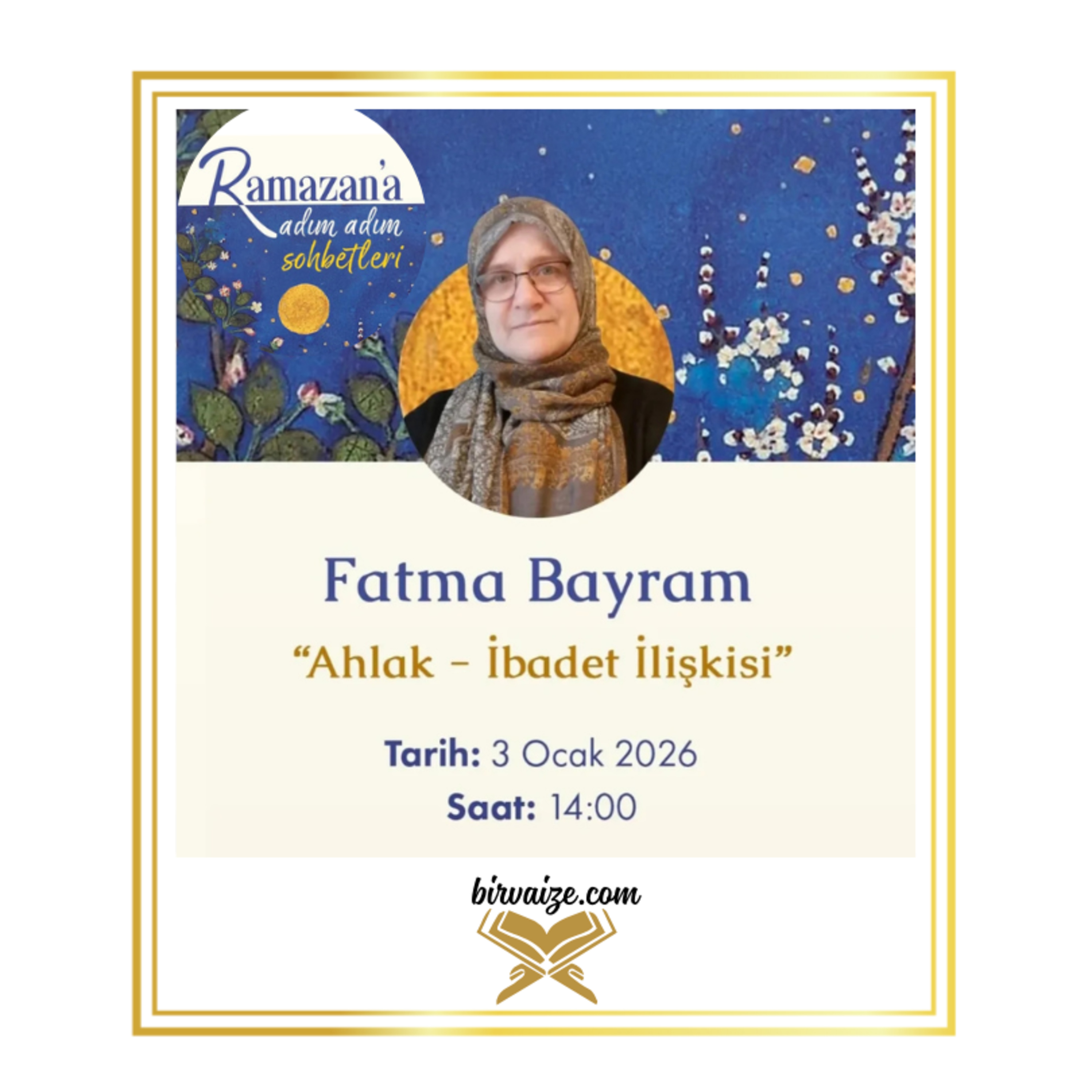 Ahlâk | İbadet İlişkisi