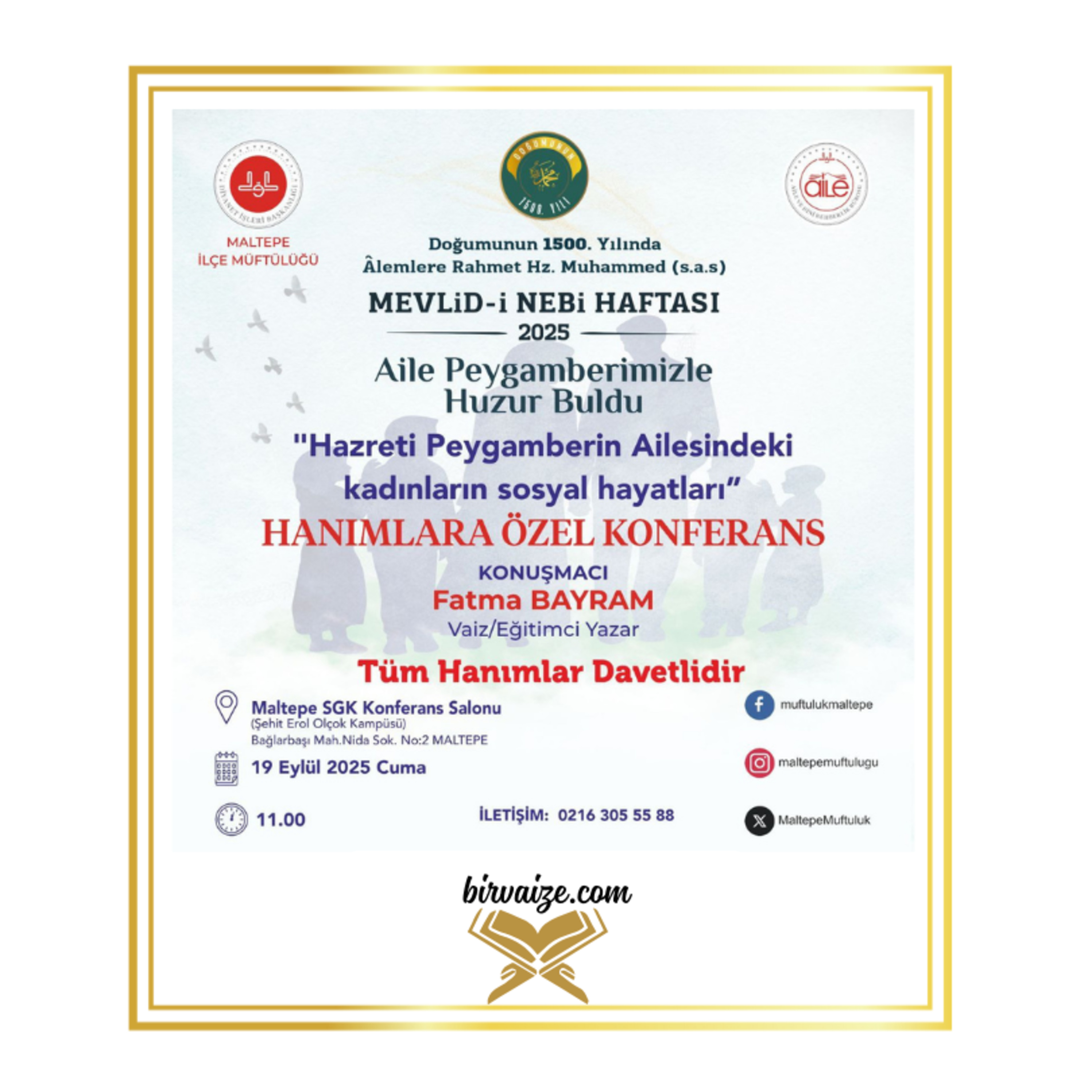 Hz. Peygamberin Ailesindeki Kadınların Sosyal Hayatı