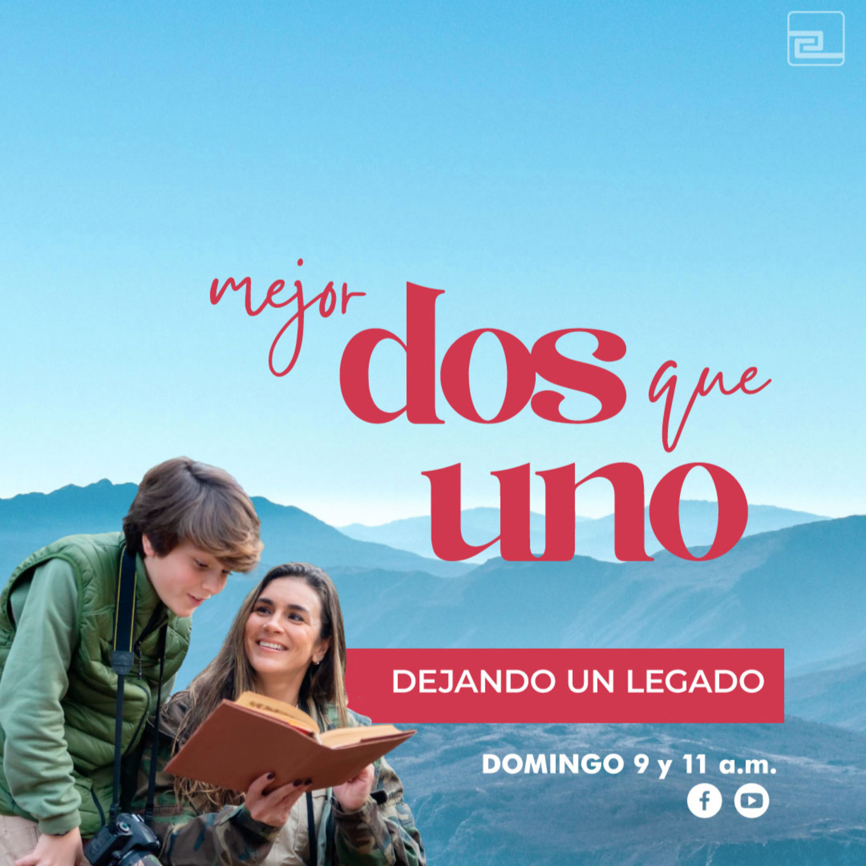 MEJOR DOS QUE UNO 🗺 Dejando un legado┃Mensaje 21/09/2025┃Ps. Viche Guerrero episode artwork