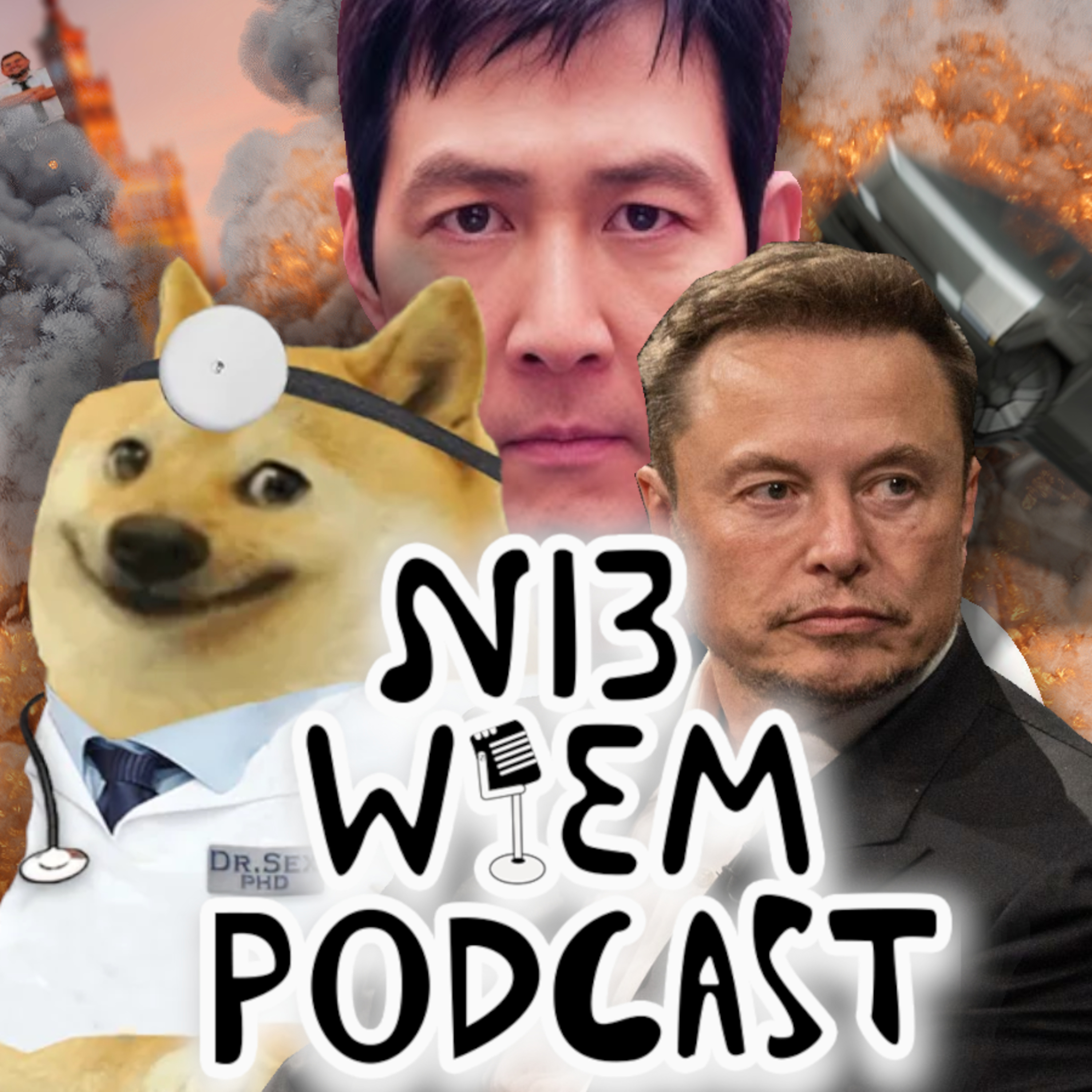 Ni3 Wiem Podcast (134) - Powrót Squid Game, głypa idzie w tłum, haha Tesla robi bum episode artwork