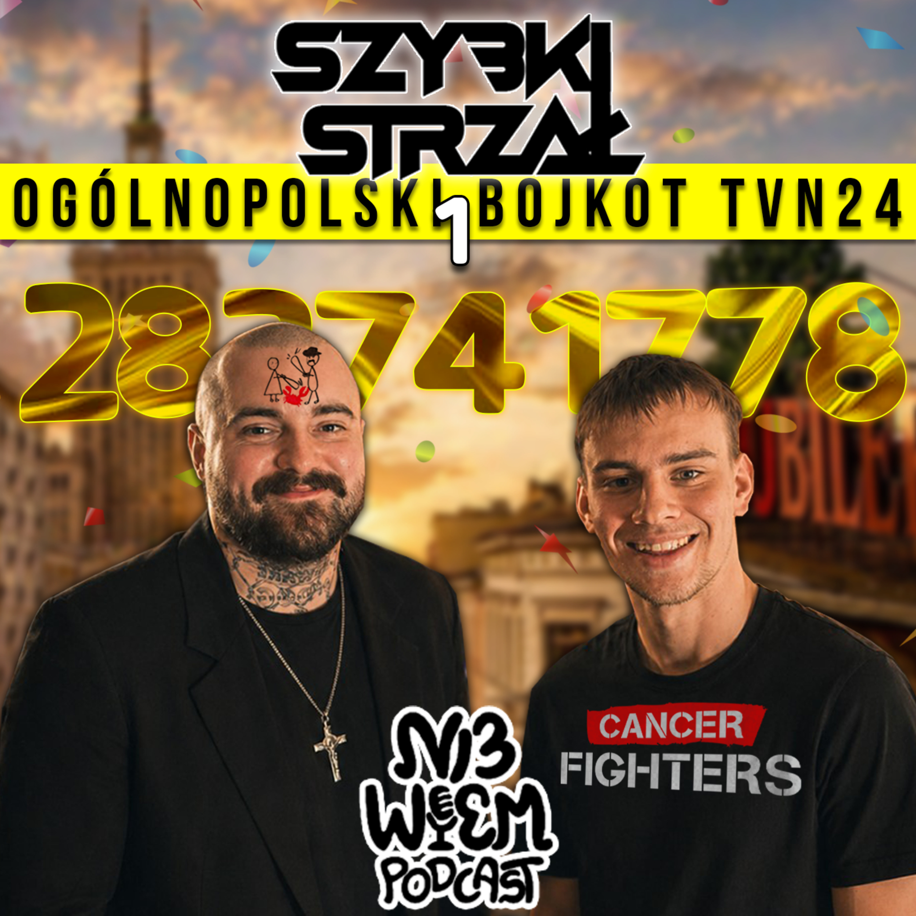 NWP SZYBKI STRZAŁ (1) - O streamie Łatwogang, silniczki vs TVN24 episode artwork