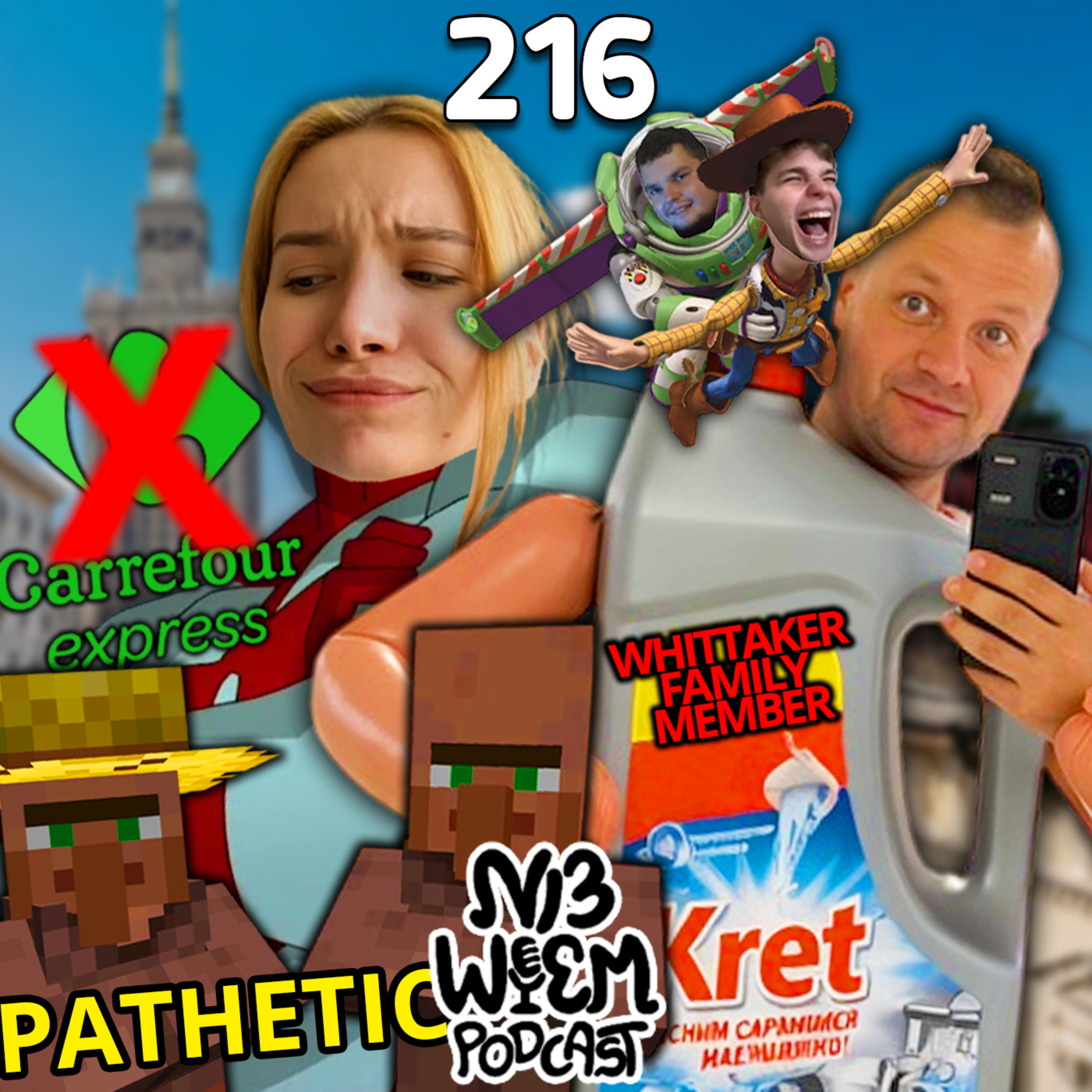 NWP #216 - Brainrot Dżordżo, Twoje 5 minut i 2 melony, Babis lubi jak leci Małomiasteczkowy episode artwork