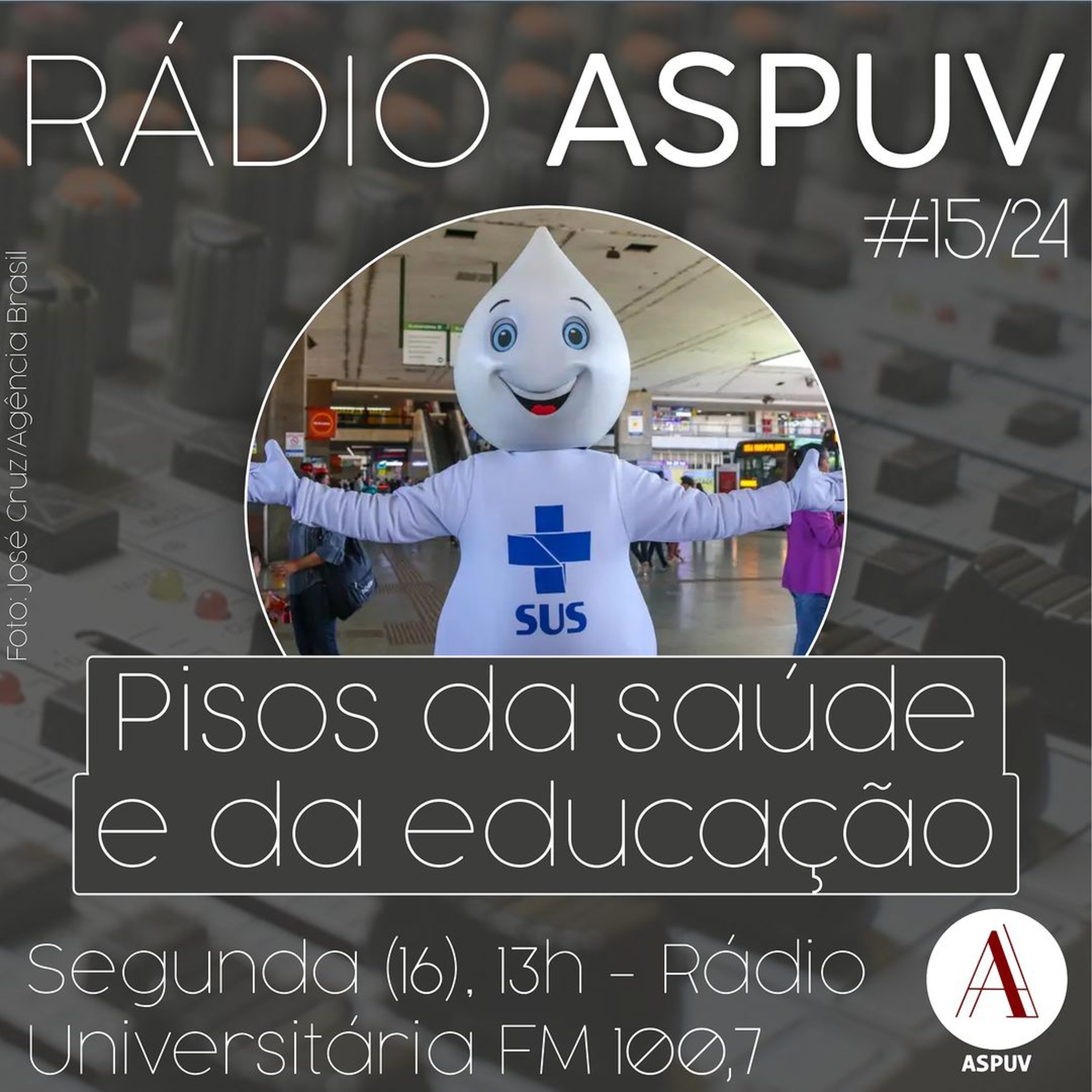 Rádio ASPUV #15/24 | Pisos Constitucionais da Saúde e Educação episode artwork