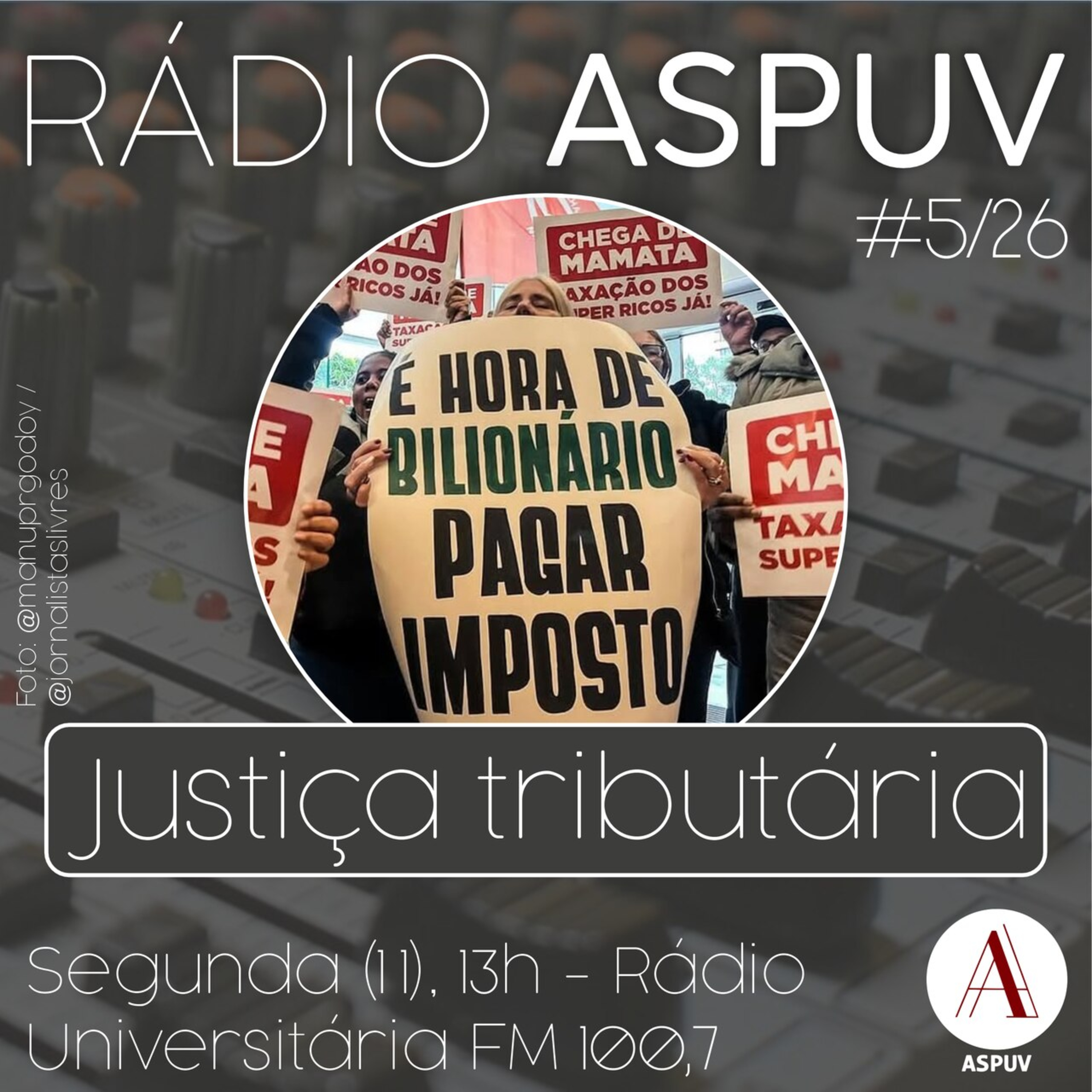 Rádio ASPUV #5/26 | Justiça tributária episode artwork