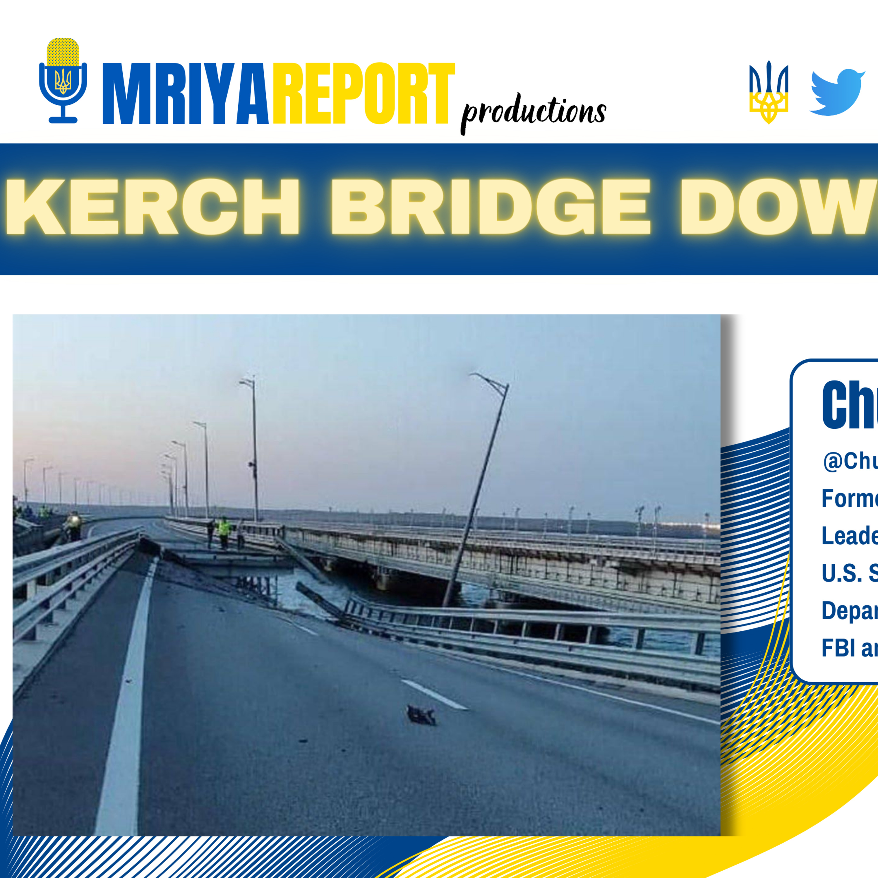 Chuck Pfarrer 'Kerch Bridge Down', a The Balcony Special - Monday, 17 July 2023