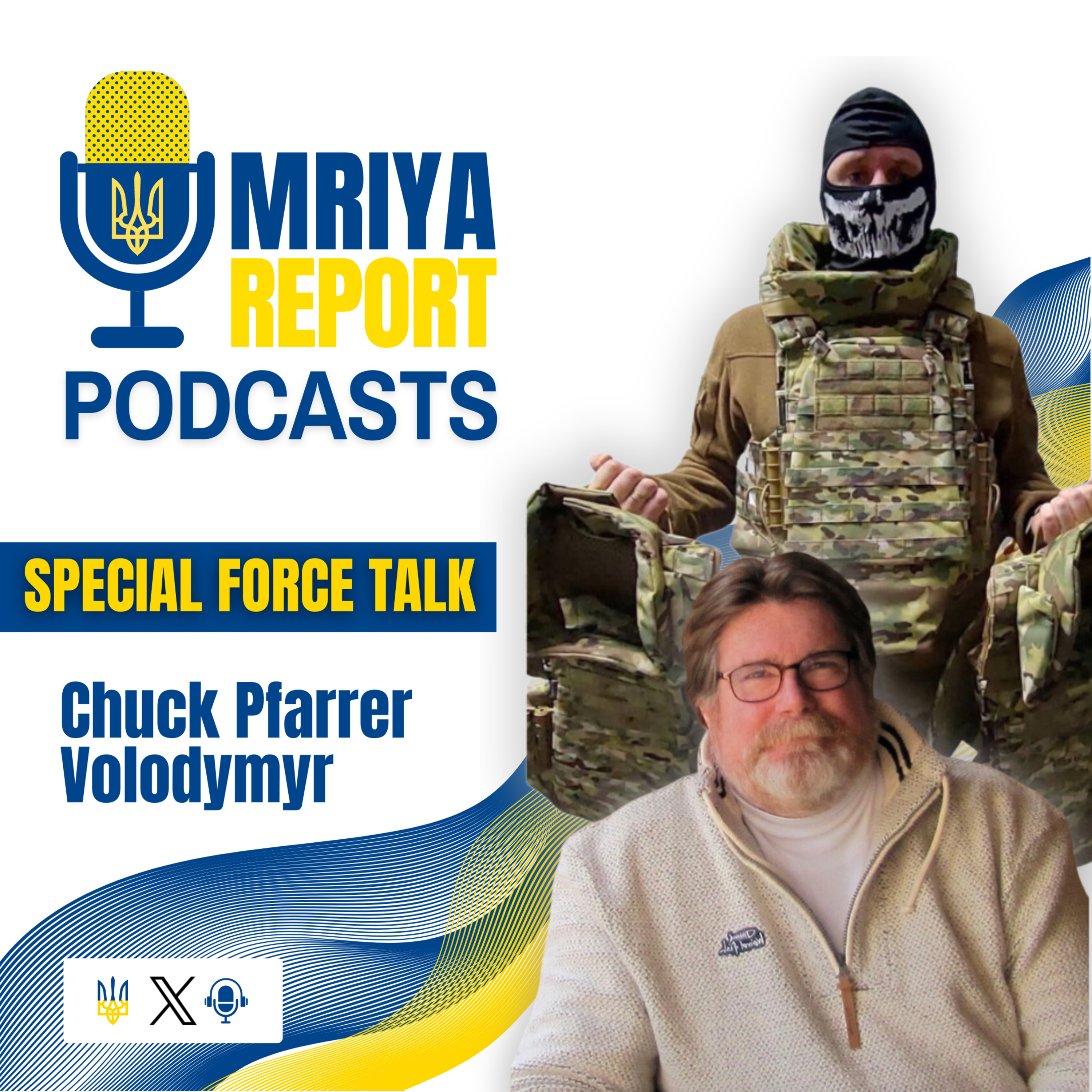 Special Forces Group OMEGA's Volodymyr & Chuck Pfarrer | 3-16-2024