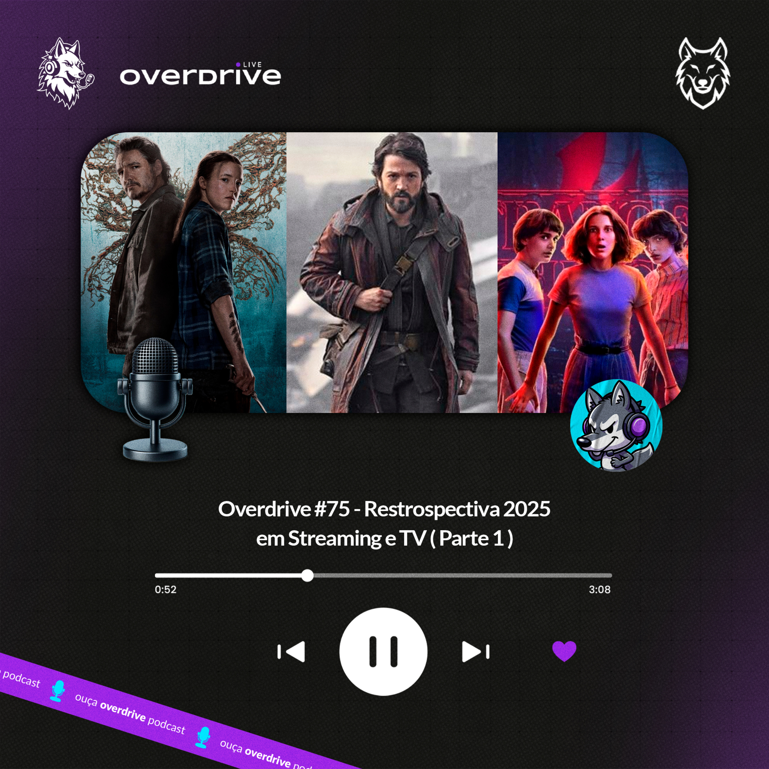 Overdrive #75 - Retrospectiva 2025 em Streaming e TV (Parte 1) episode artwork
