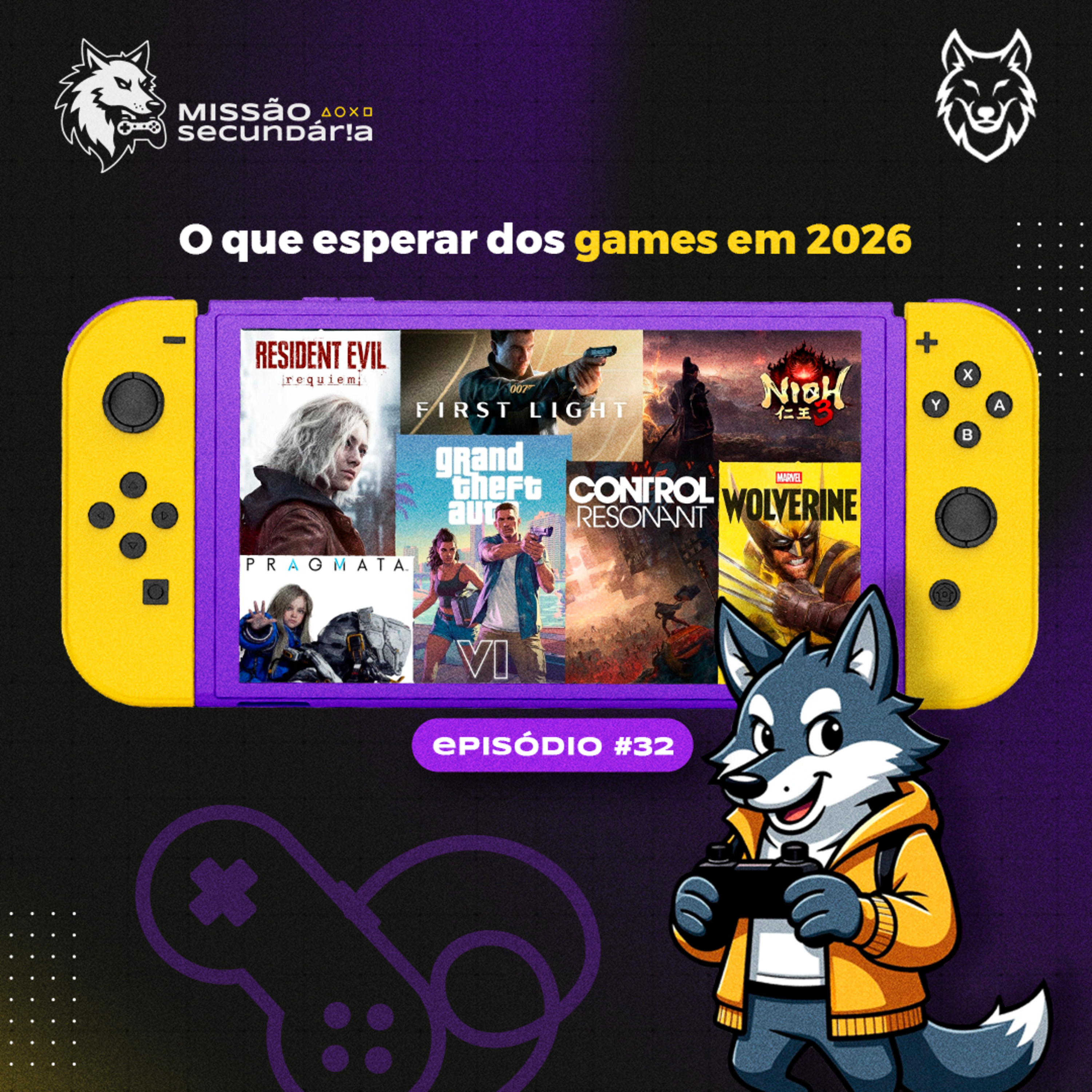 MISSÃO SECUNDÁRIA #32 - O que esperar dos games em 2026 episode artwork