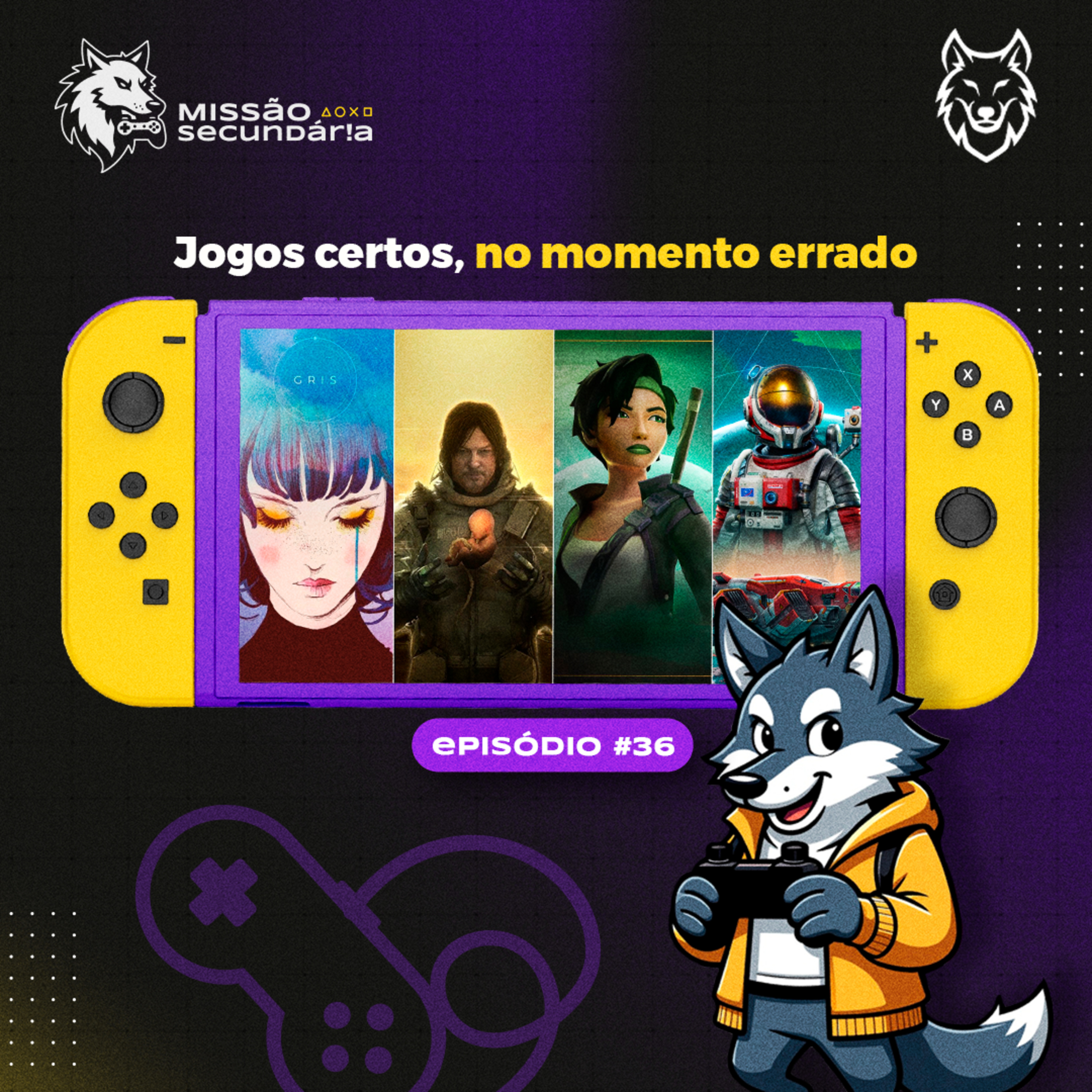 MISSÃO SECUNDÁRIA #36 - Jogos certos, no momento errado episode artwork