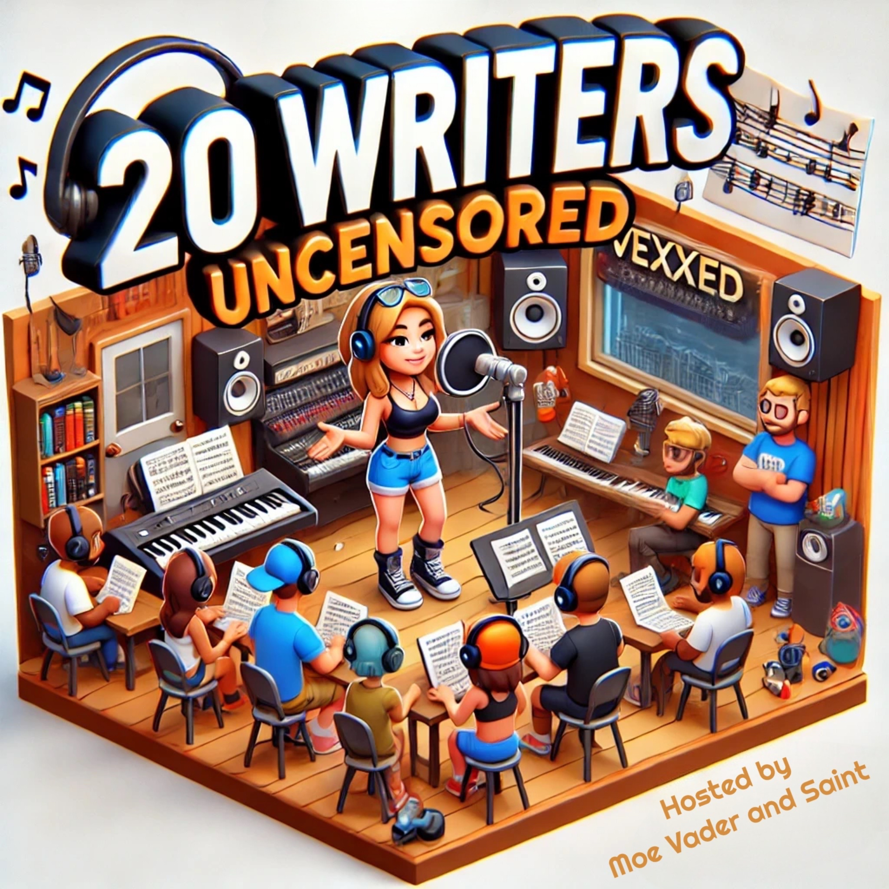 20 Writers 📝  episode artwork
