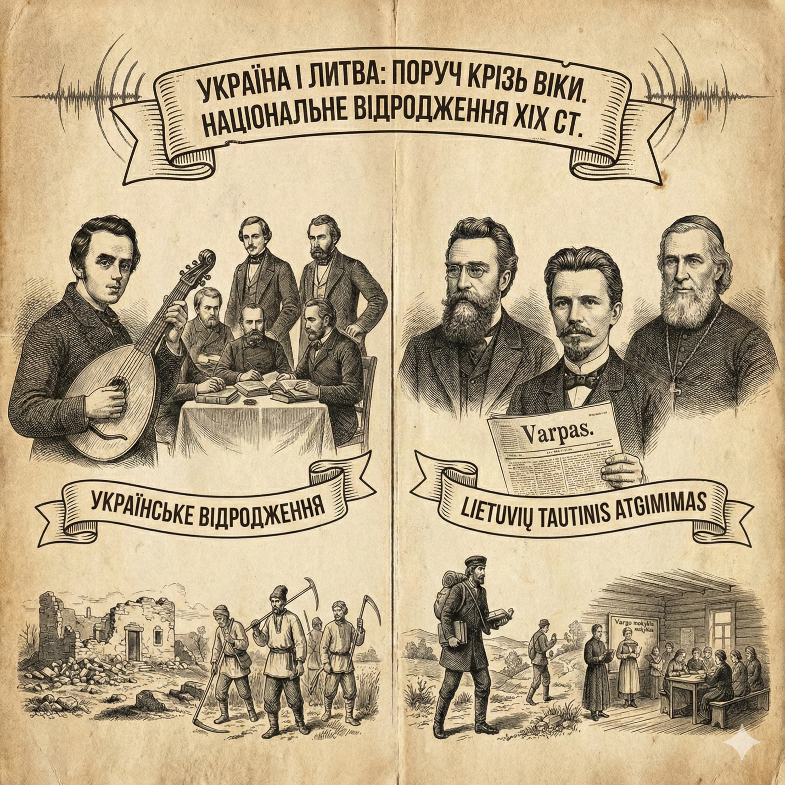 Україна і Литва: поруч крізь віки. Радіолекція Артема Петрика episode artwork