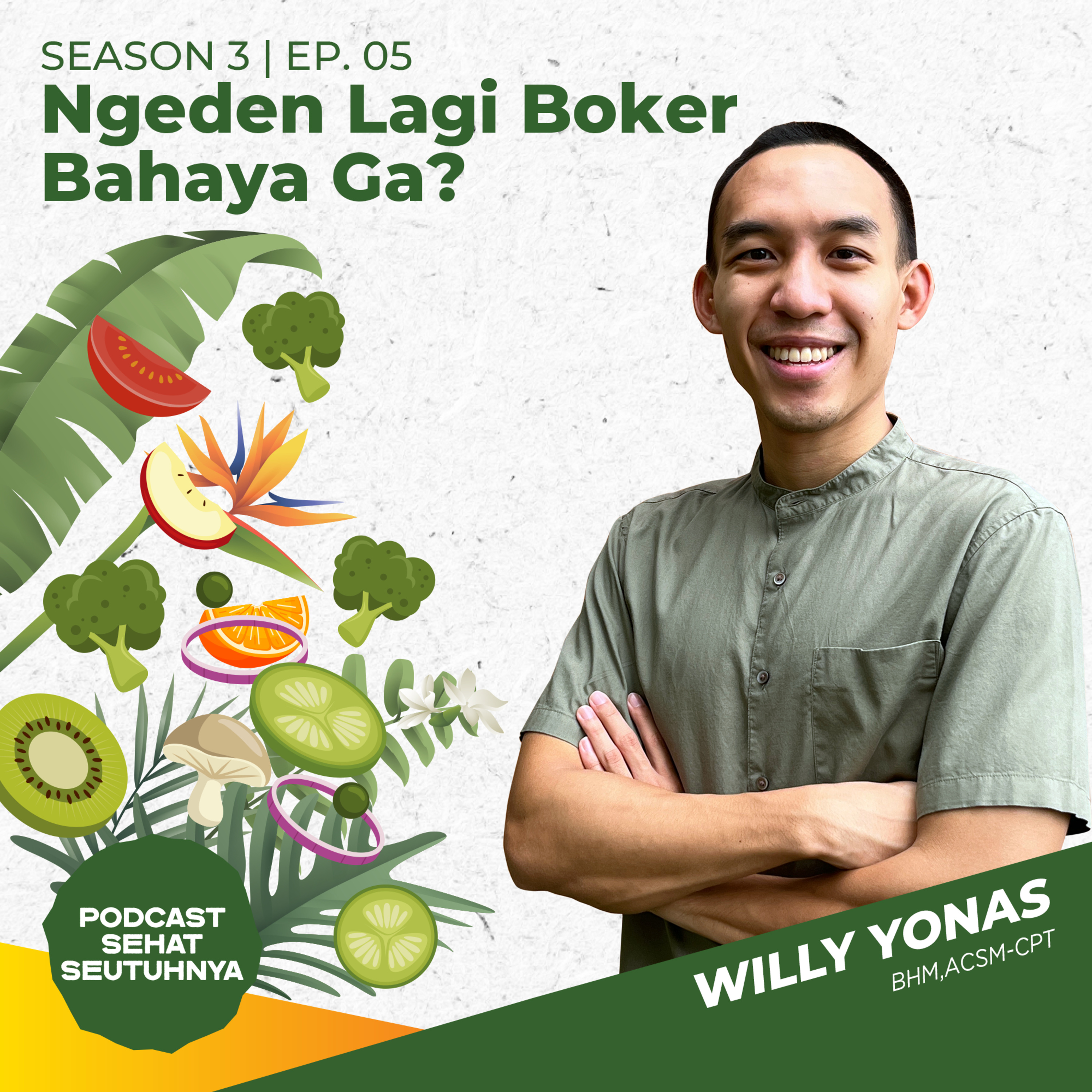 S3E05 - Ngeden Lagi Boker Bahaya Ga? Hubungan Konstipasi dengan Tekanan Darah Tinggi dan Penyakit Jantung episode artwork