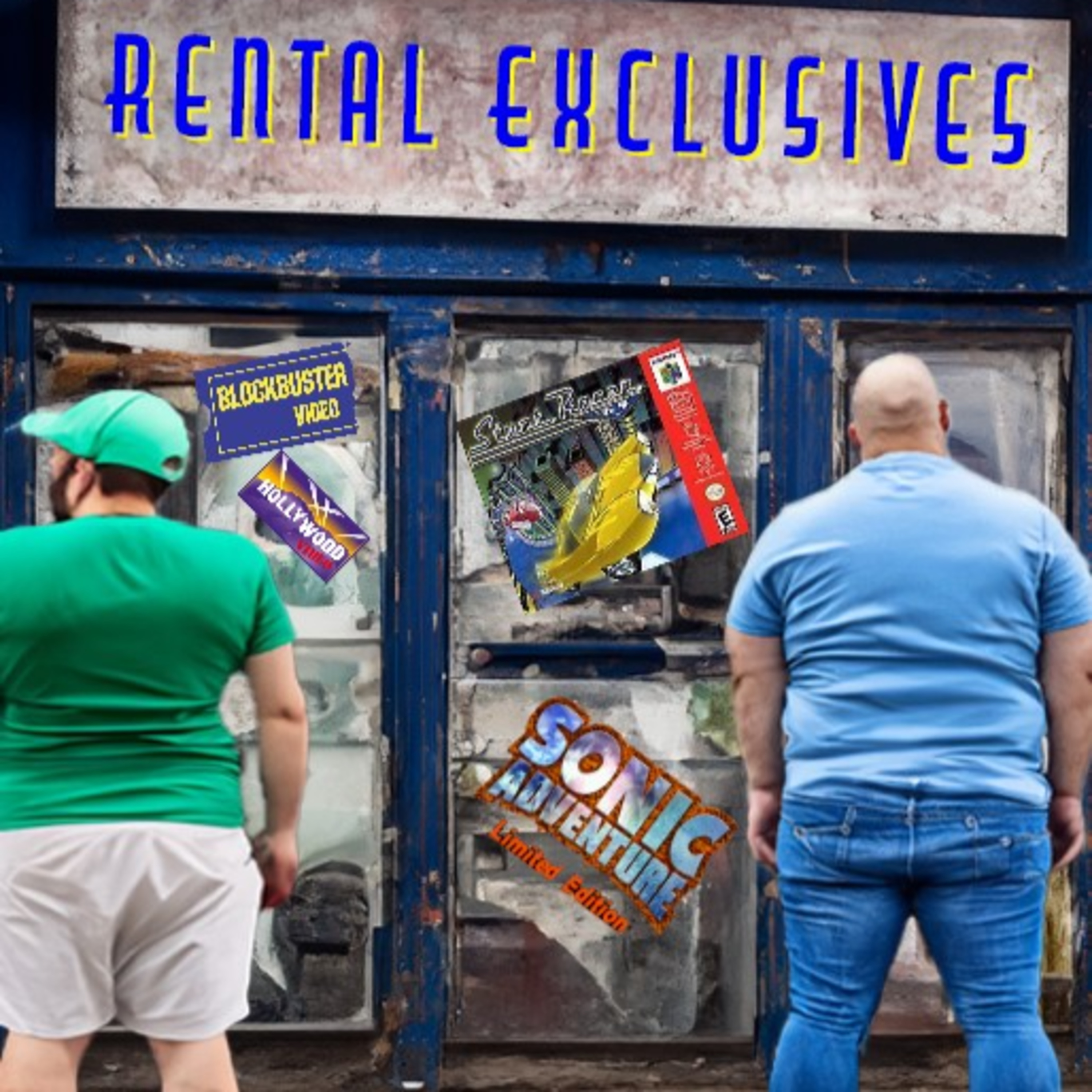 Rental Exclusive Games - Stunt Racer 64 (N64) & Sonic Adventure Limited (DC) - ARG Presents 274 episode artwork