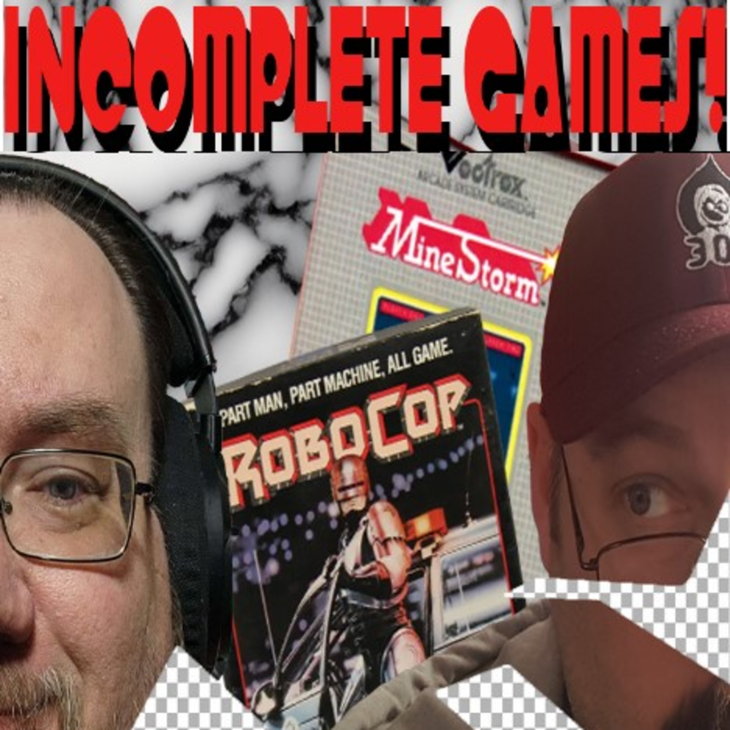 Games Impossible To Finish - Robocop (C64) & Mine Storm (Vectrex) - ARG Presents 277 episode artwork