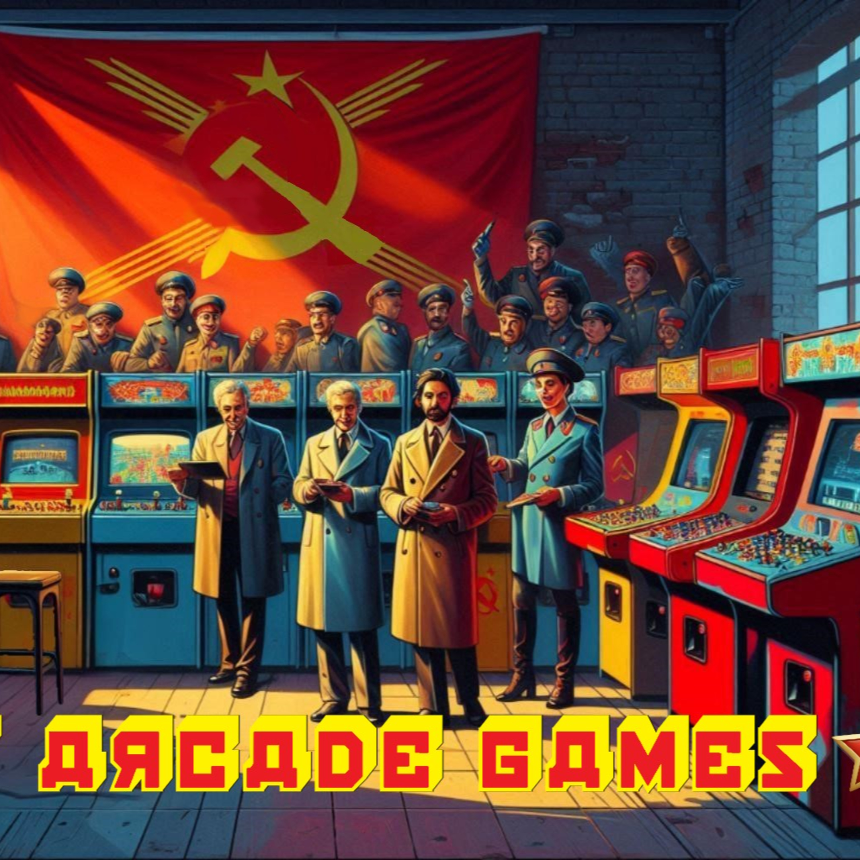 Soviet Arcade Games?! They existed!!! PLUS the RETURN of THE BRENT! It's ARG Presents 304 episode artwork