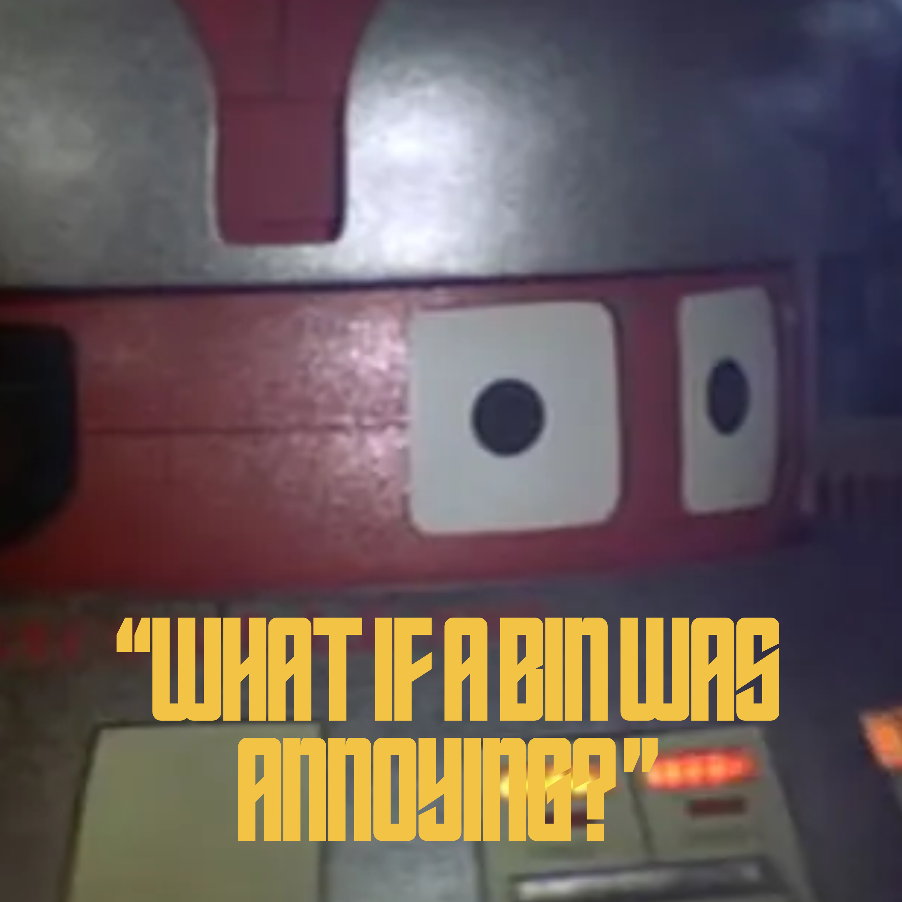 Disney’s Black Hole: What if a Bin Was Annoying?