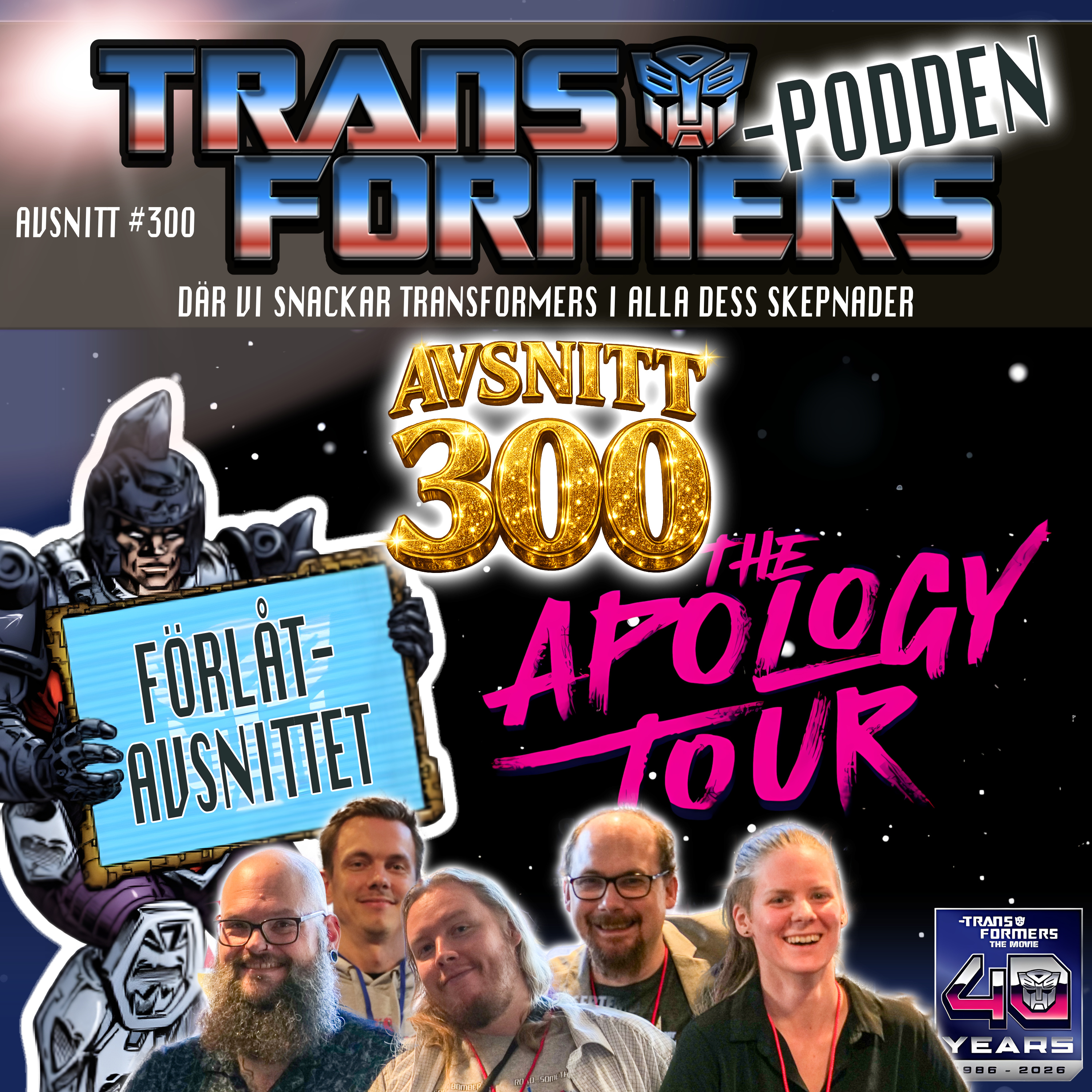 Transformerspodden apology tour episode artwork