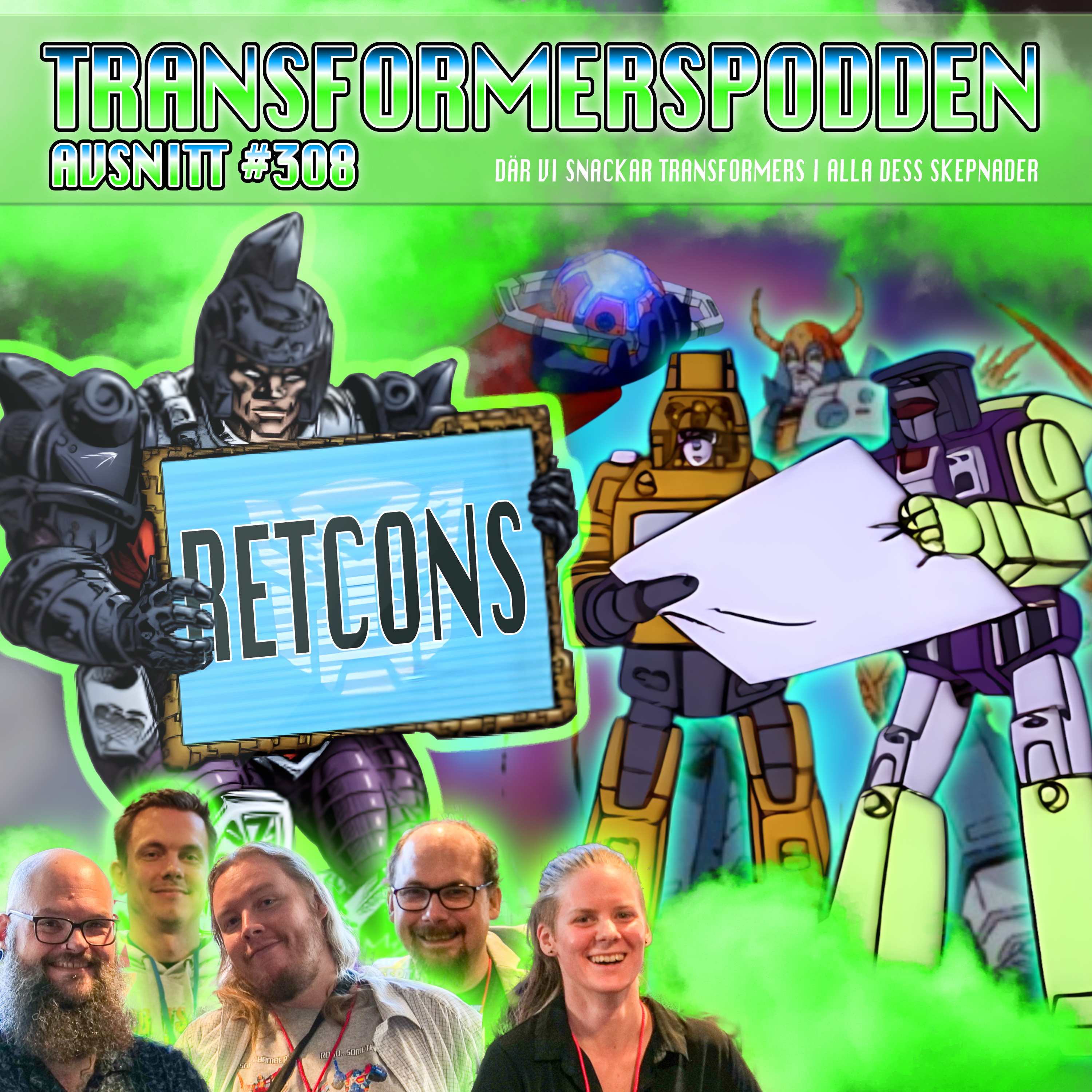Retcons episode artwork