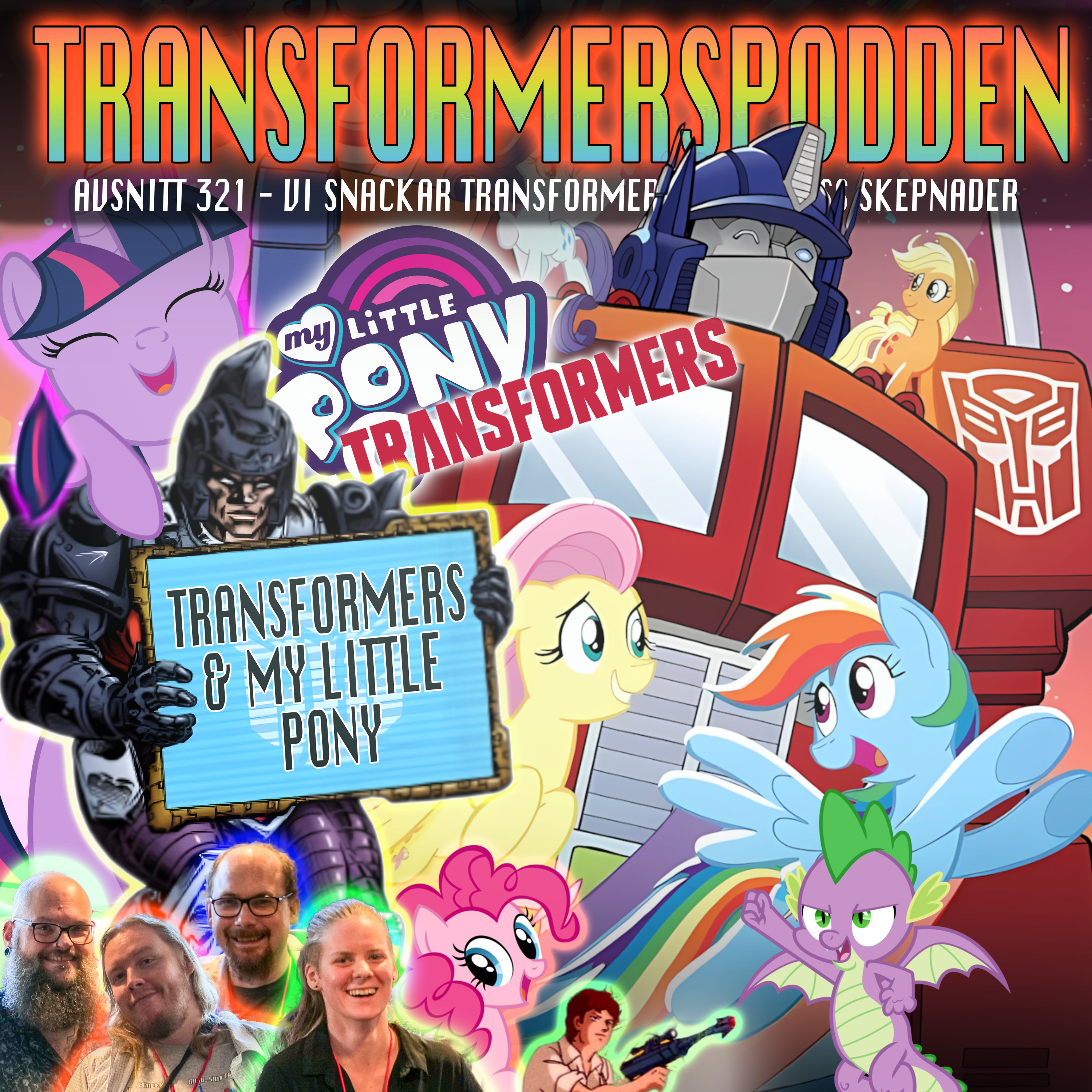 My Little Pony/Transformers episode artwork